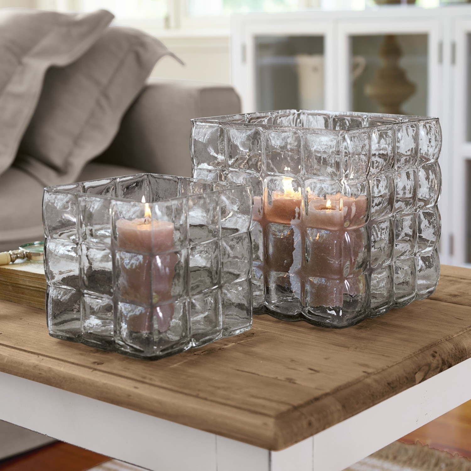 Lot de 2 photophores Kivell