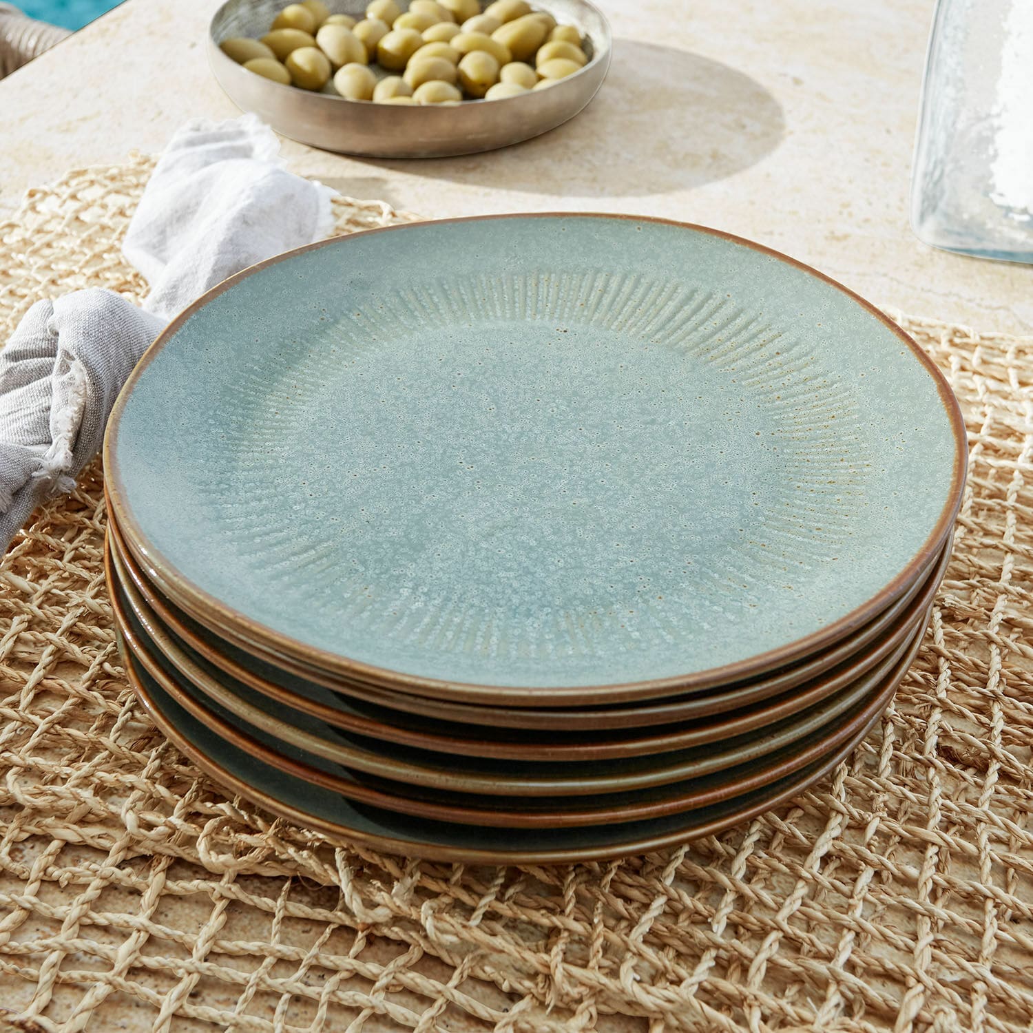 Lot de 6 assiettes Périers