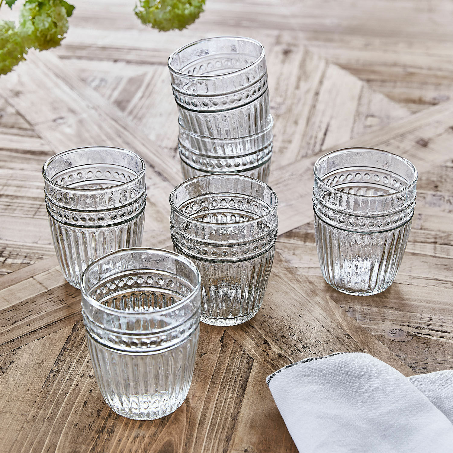 Lot de 6 verres Gunnedah