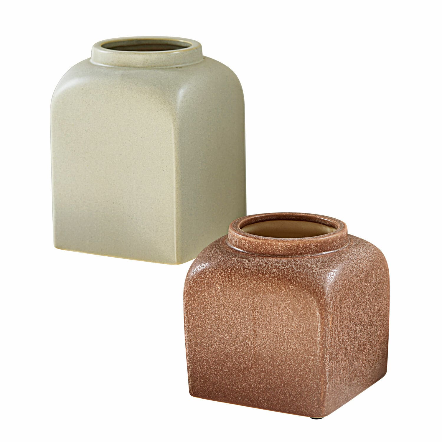 Lot de 2 vases Stainville