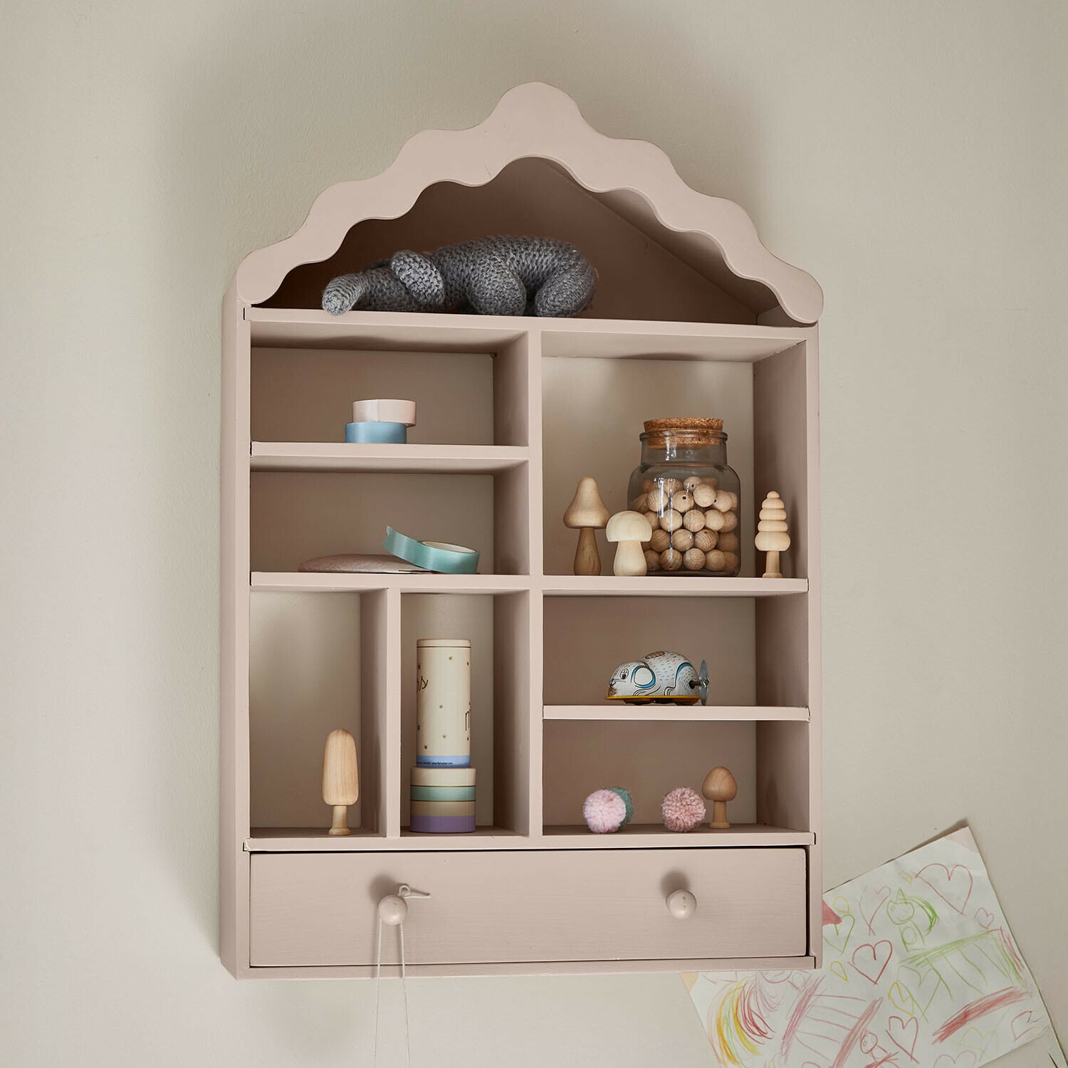 Étagère murale pour enfant Minnora