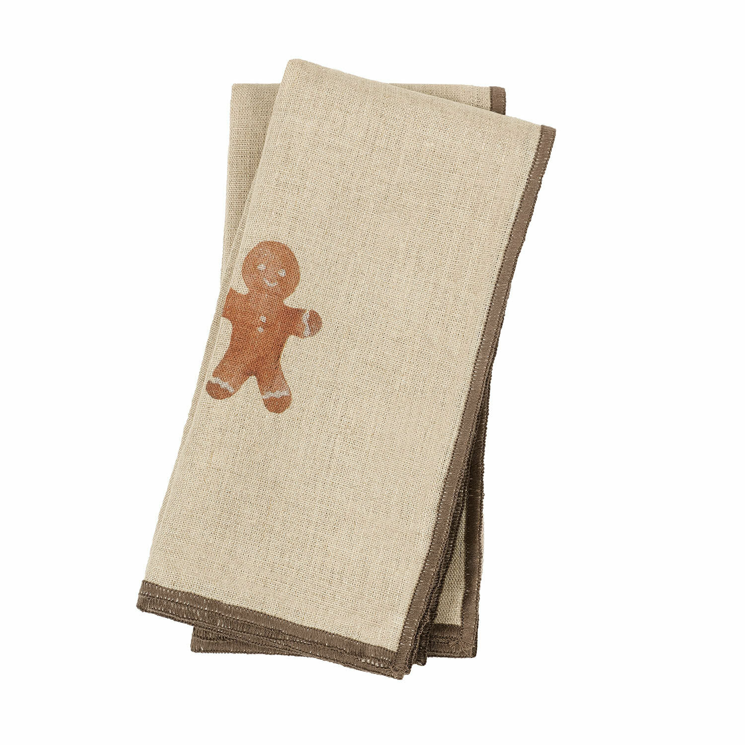 Lot de 6 serviettes Gingerbread