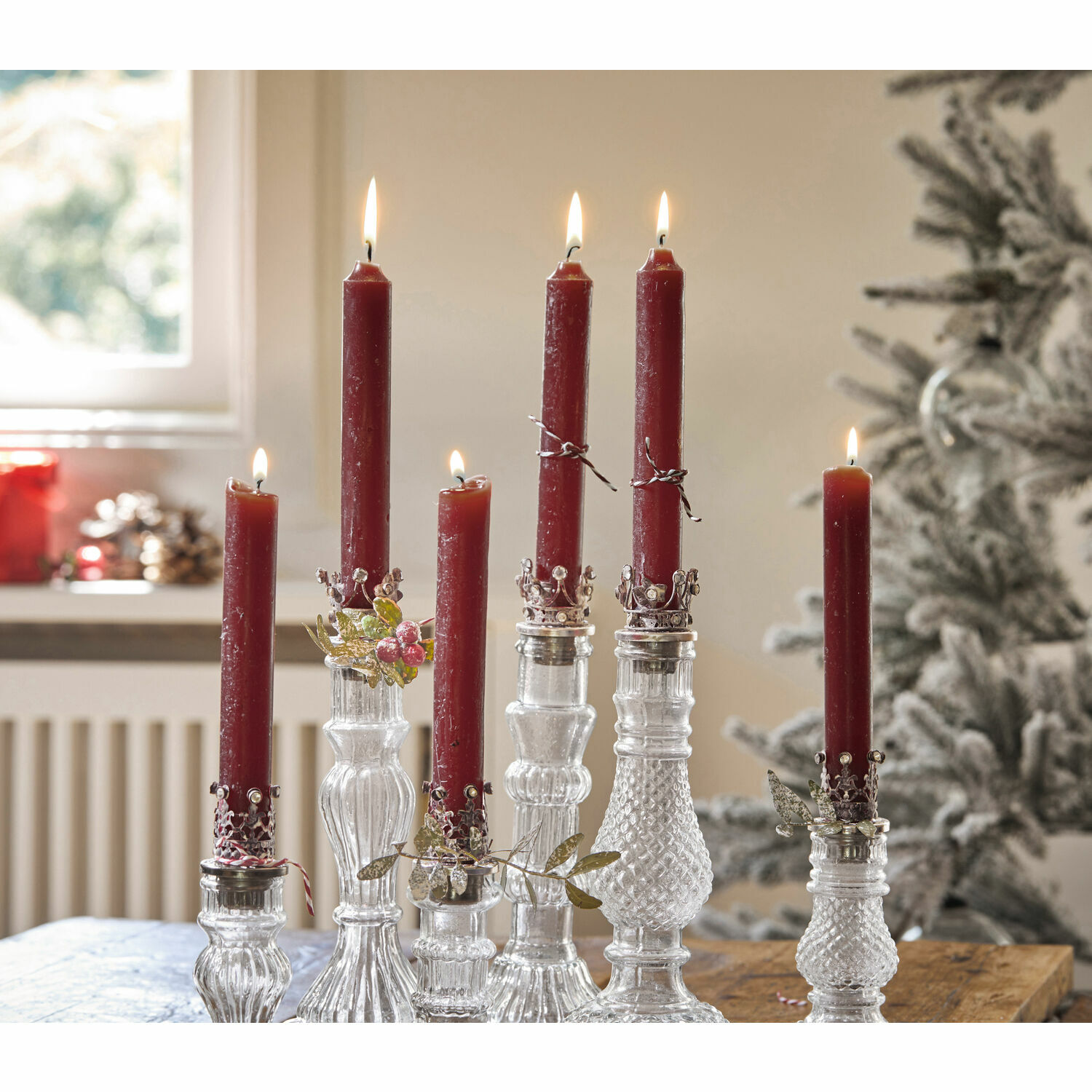 Lot de 12 bougies Bauceau