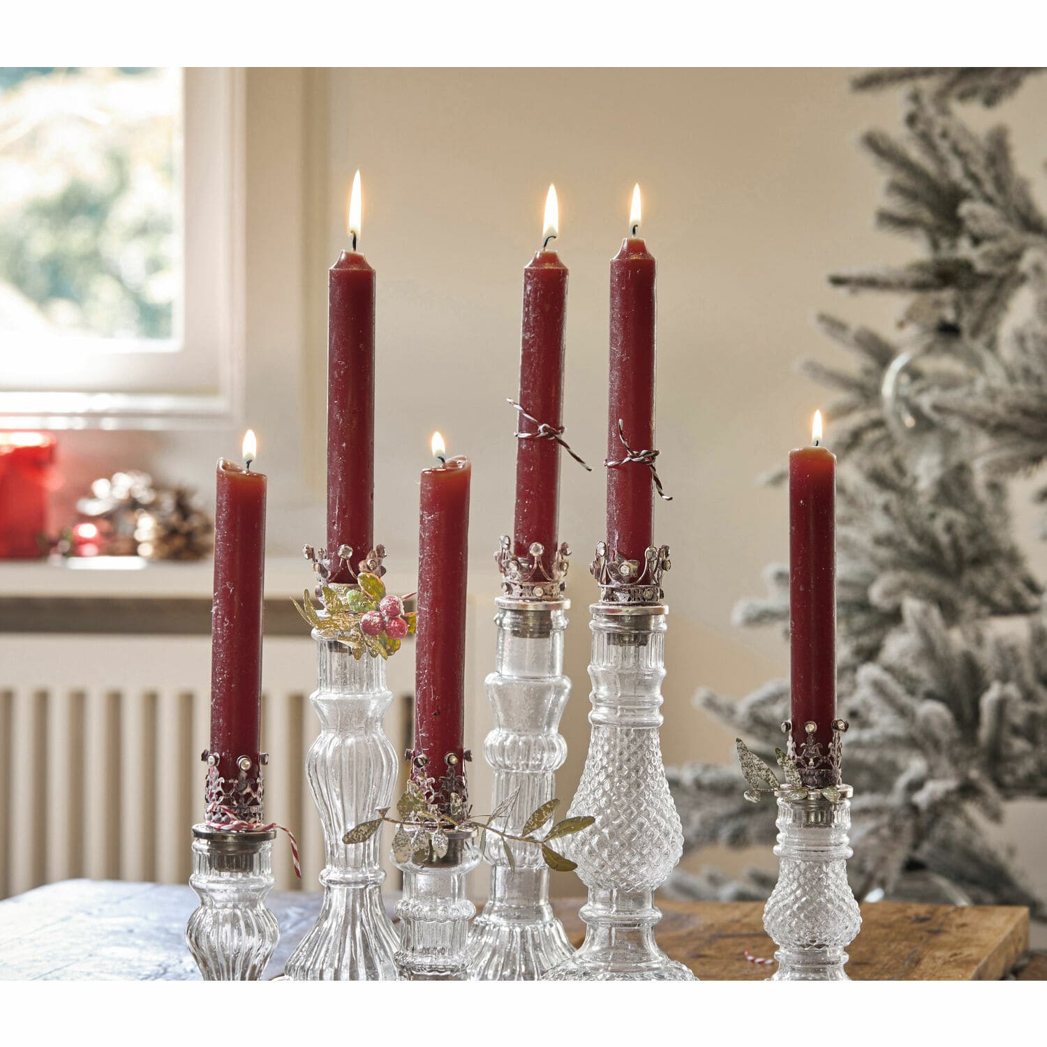 Lot de 12 bougies Bauceau