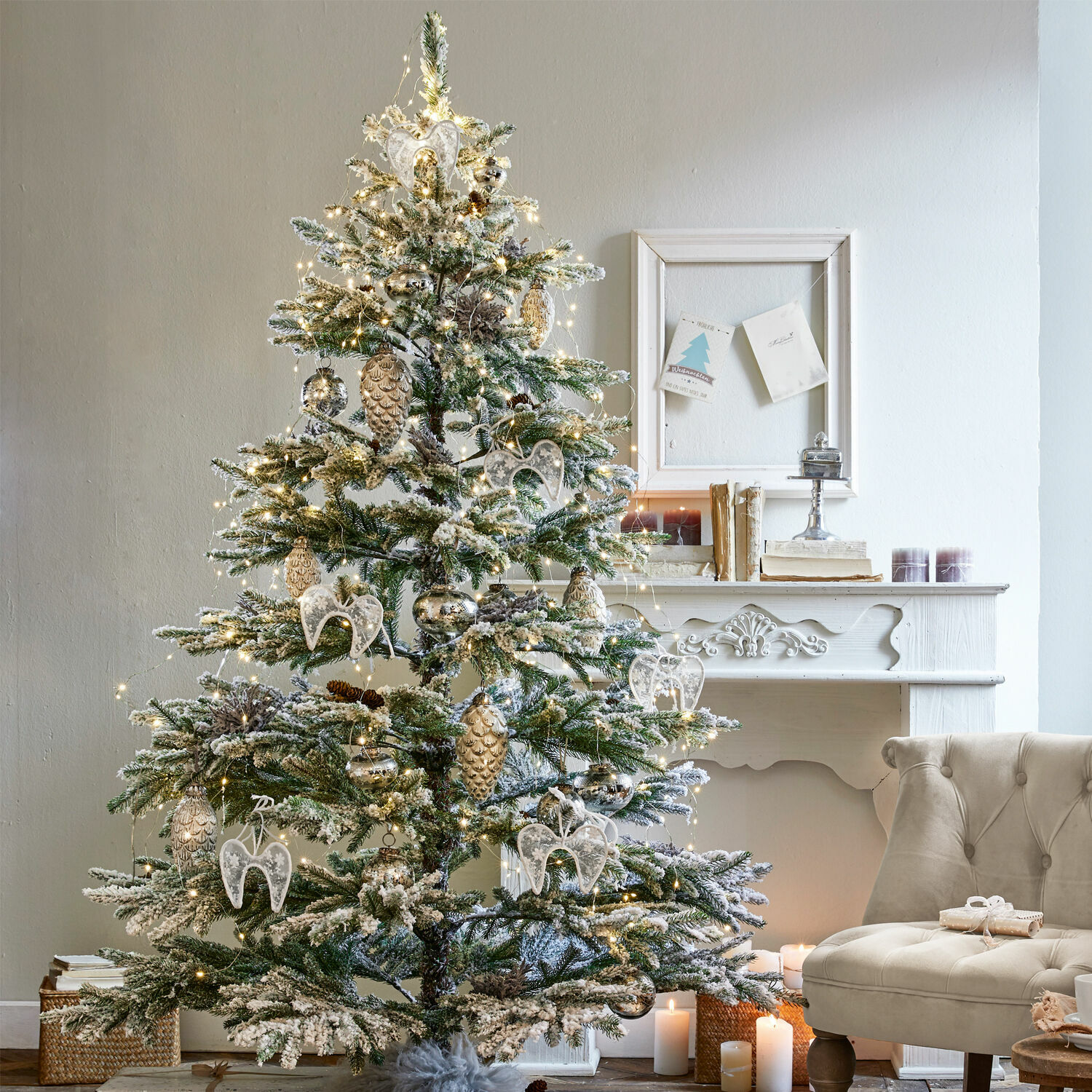 Lot de 6 décorations de Noël Thorens