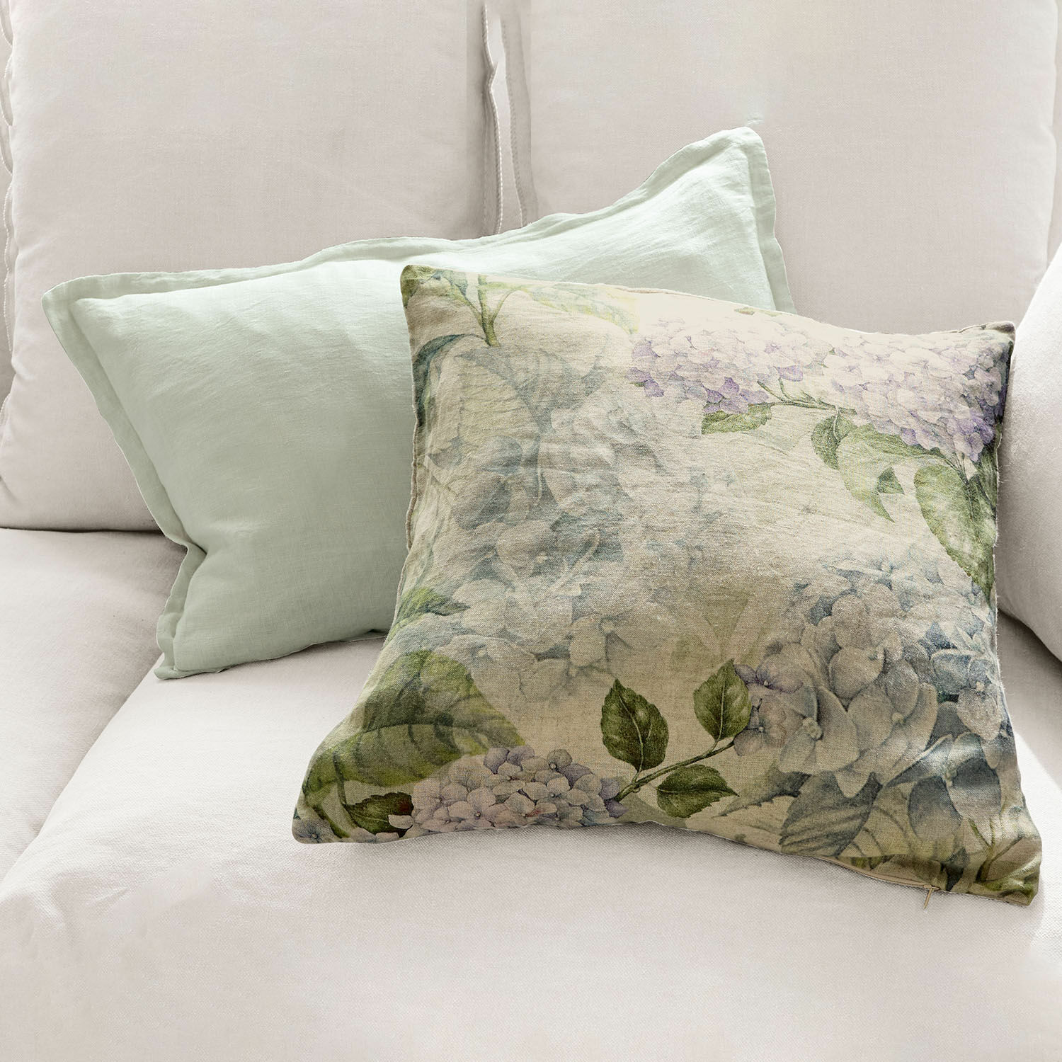 Lot de 2 housses de coussins Madière