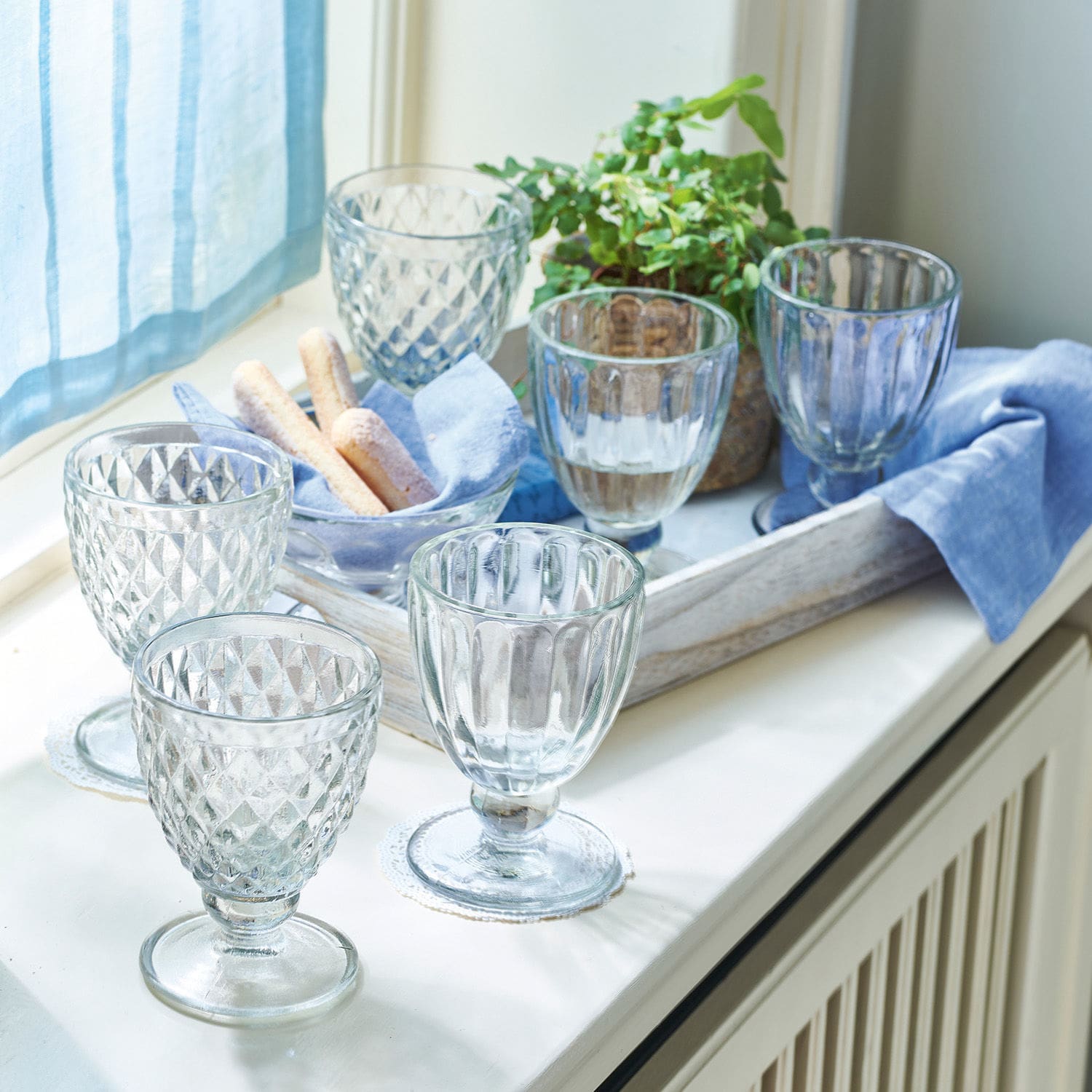 Lot de 6 verres Harmonville