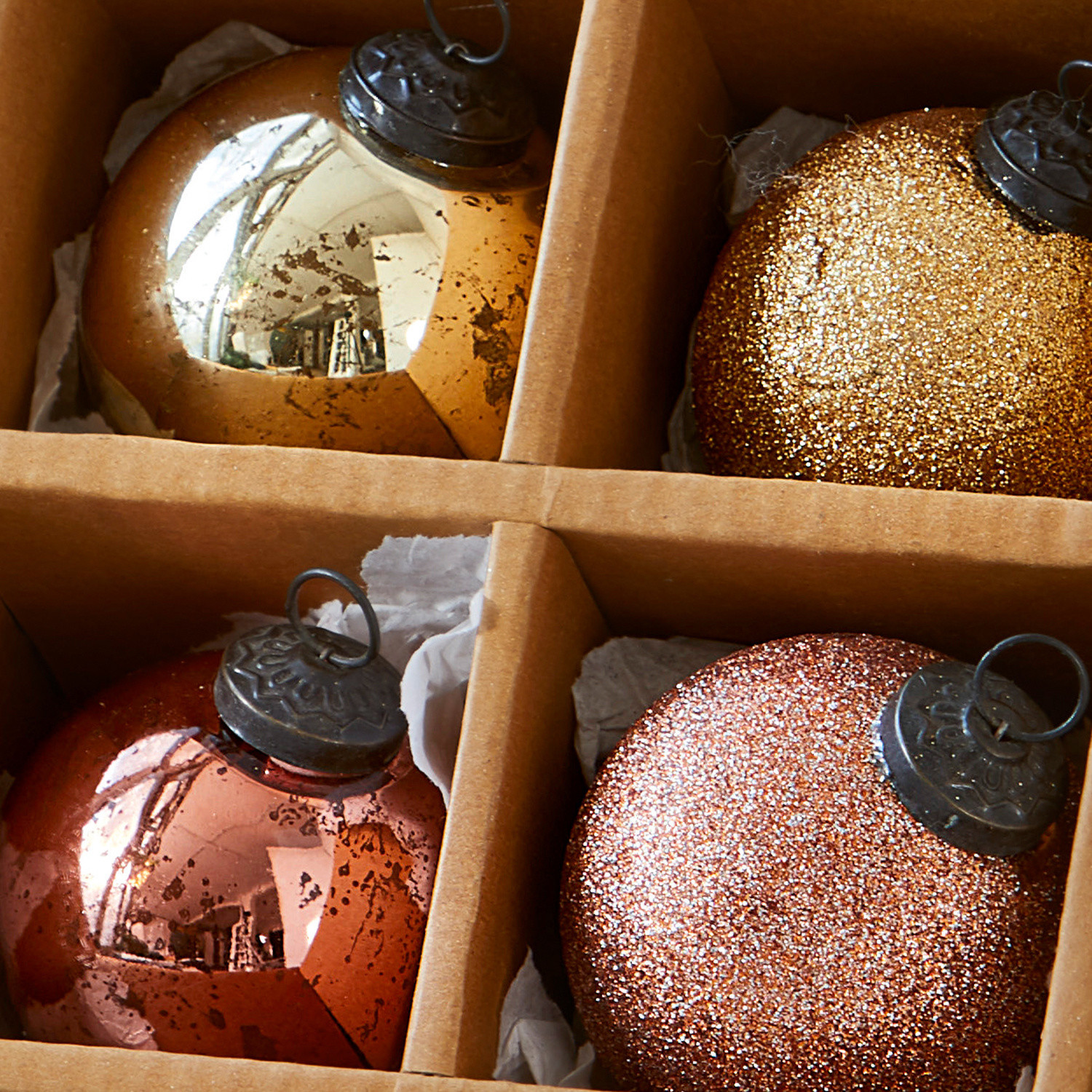 Lot de 6 décorations de Noël Thea