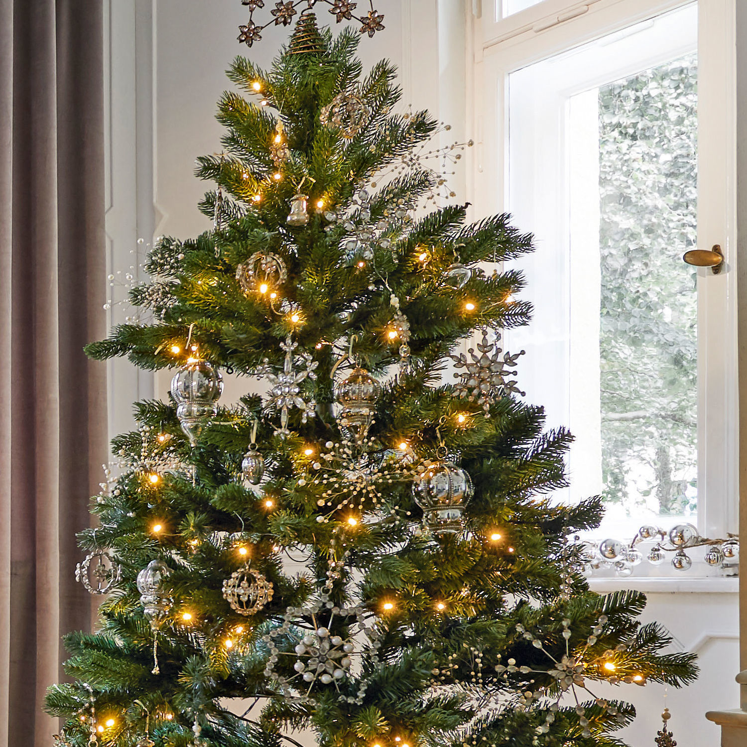 Lot de 3 décorations de Noël Selia