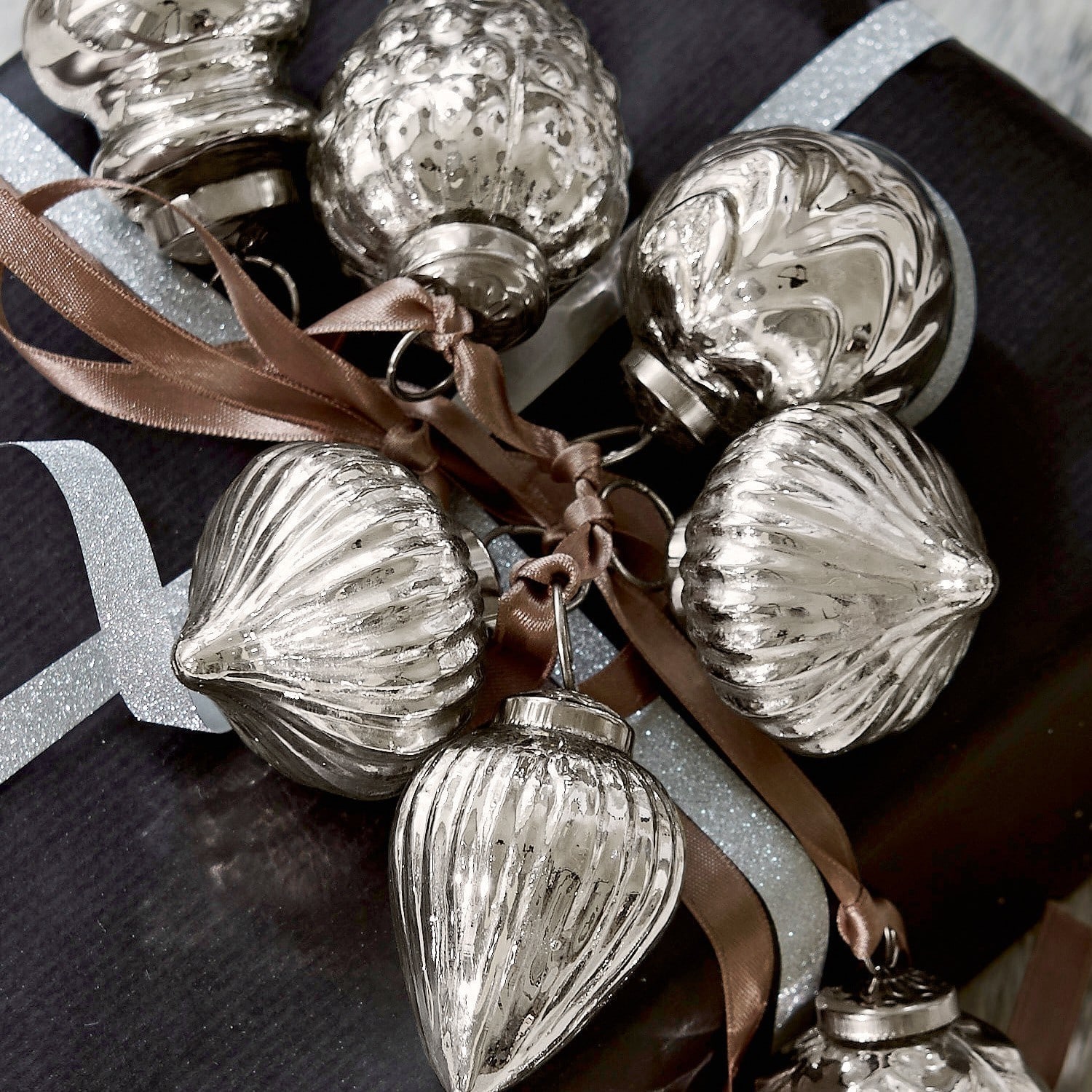 Lot de 10 décorations de Noël Centrès