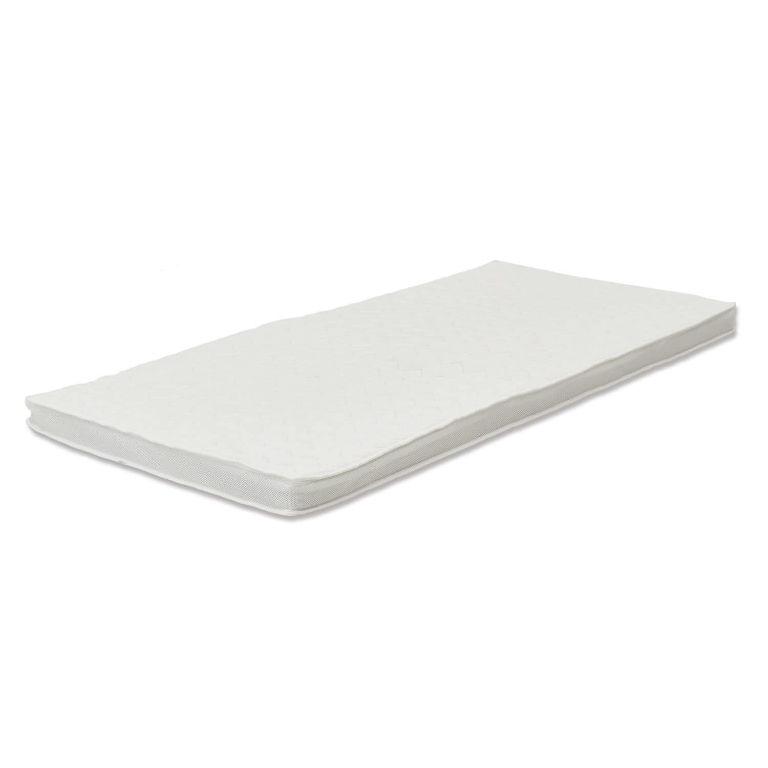 Surmatelas Danisar Surmatelas blanc avec revêtement doux, ajout confortable pour un lit