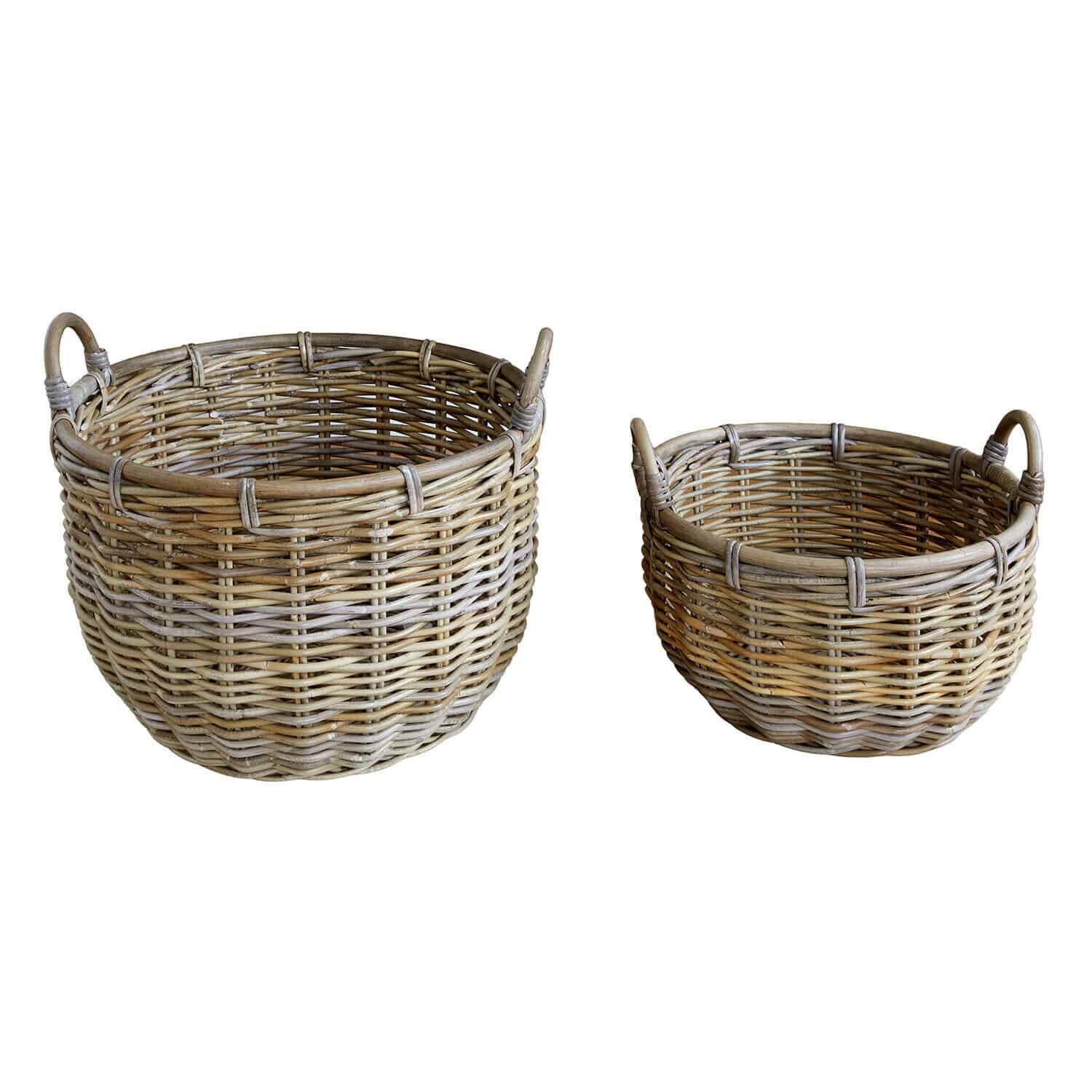 Lot de 2 corbeilles Venara