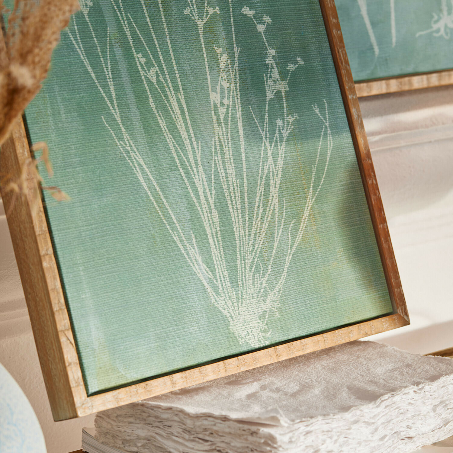 Lot de 2 tableaux Delviane