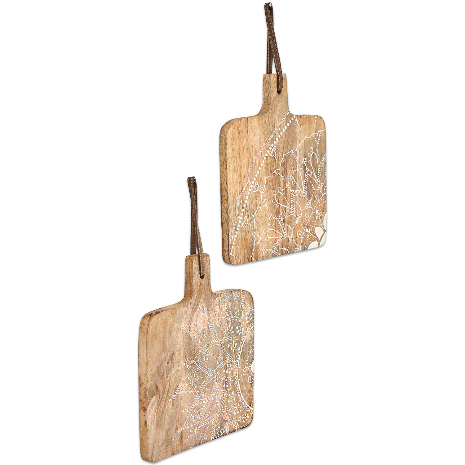 Lot de 2 panneaux décoratifs Mandala