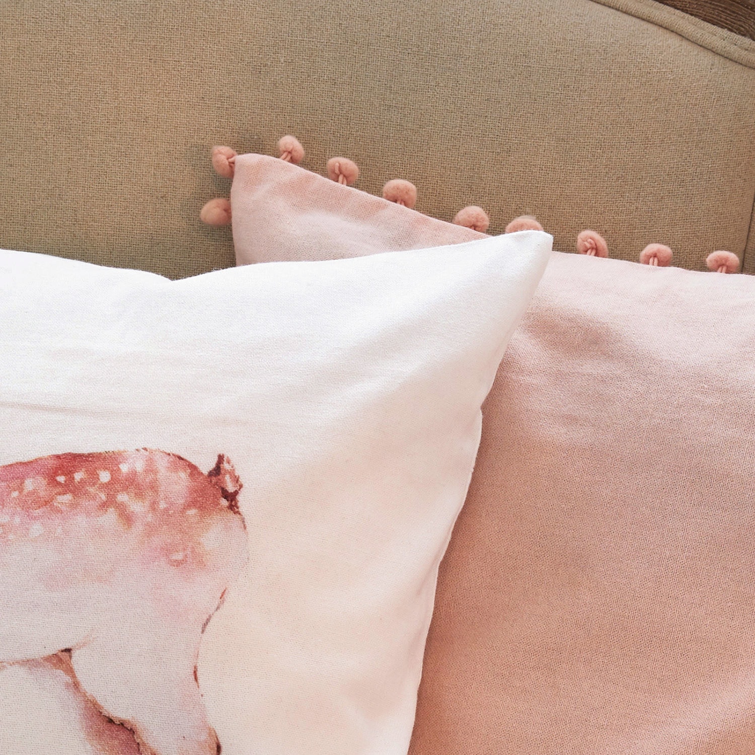 Lot de 2 housses de coussins Dacio