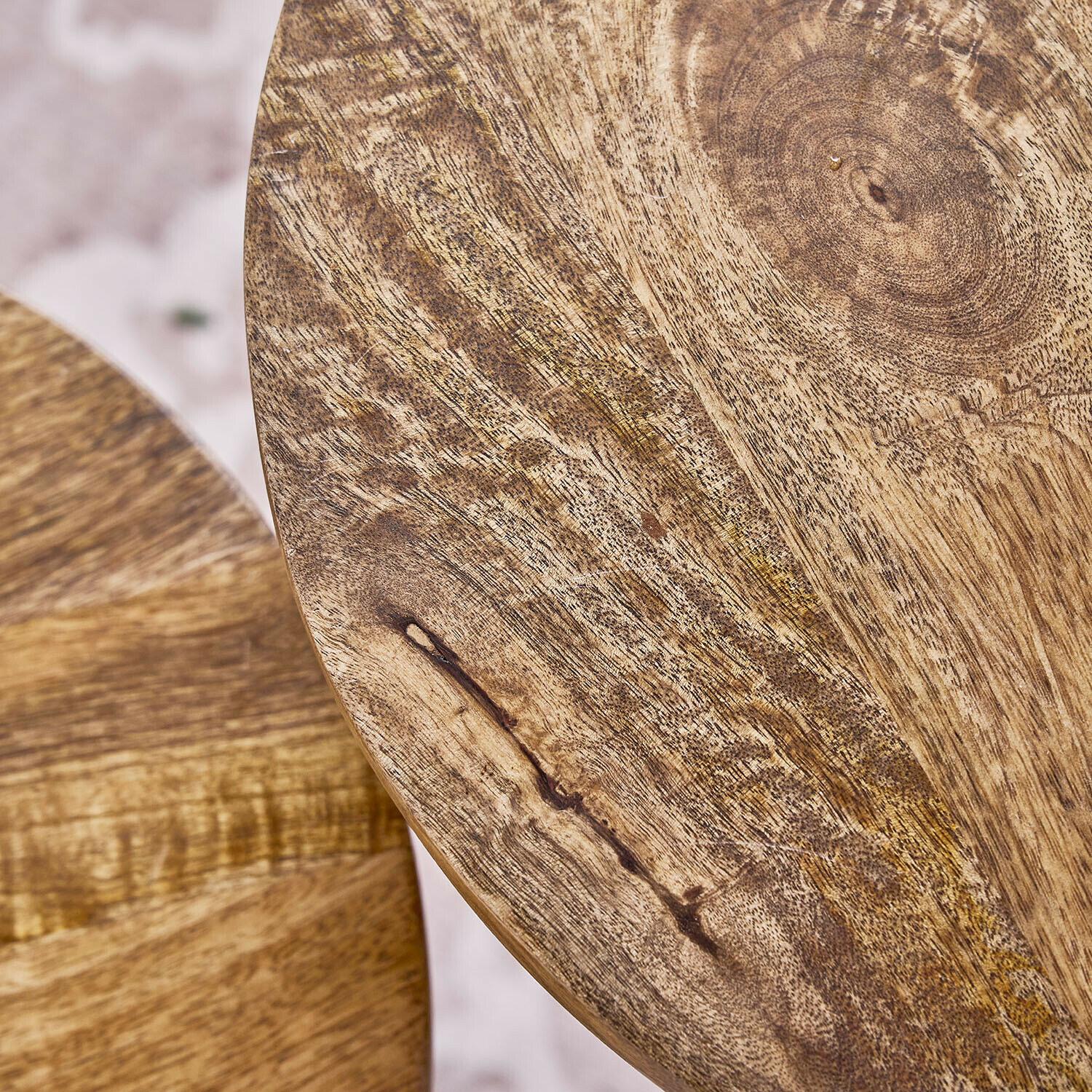 Lot de 2 tables d'appoint Corviana