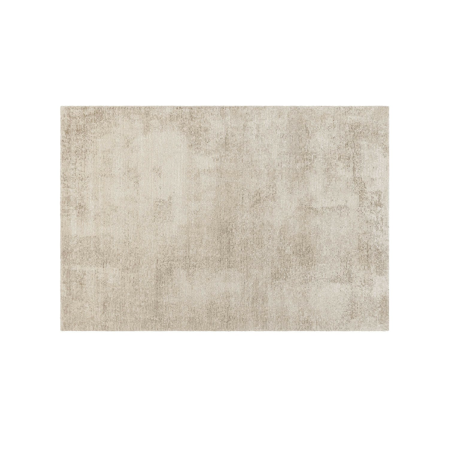 Tapis Zaniyah Tapis beige en matériau doux avec texture subtile, parfait pour un intérieur moderne