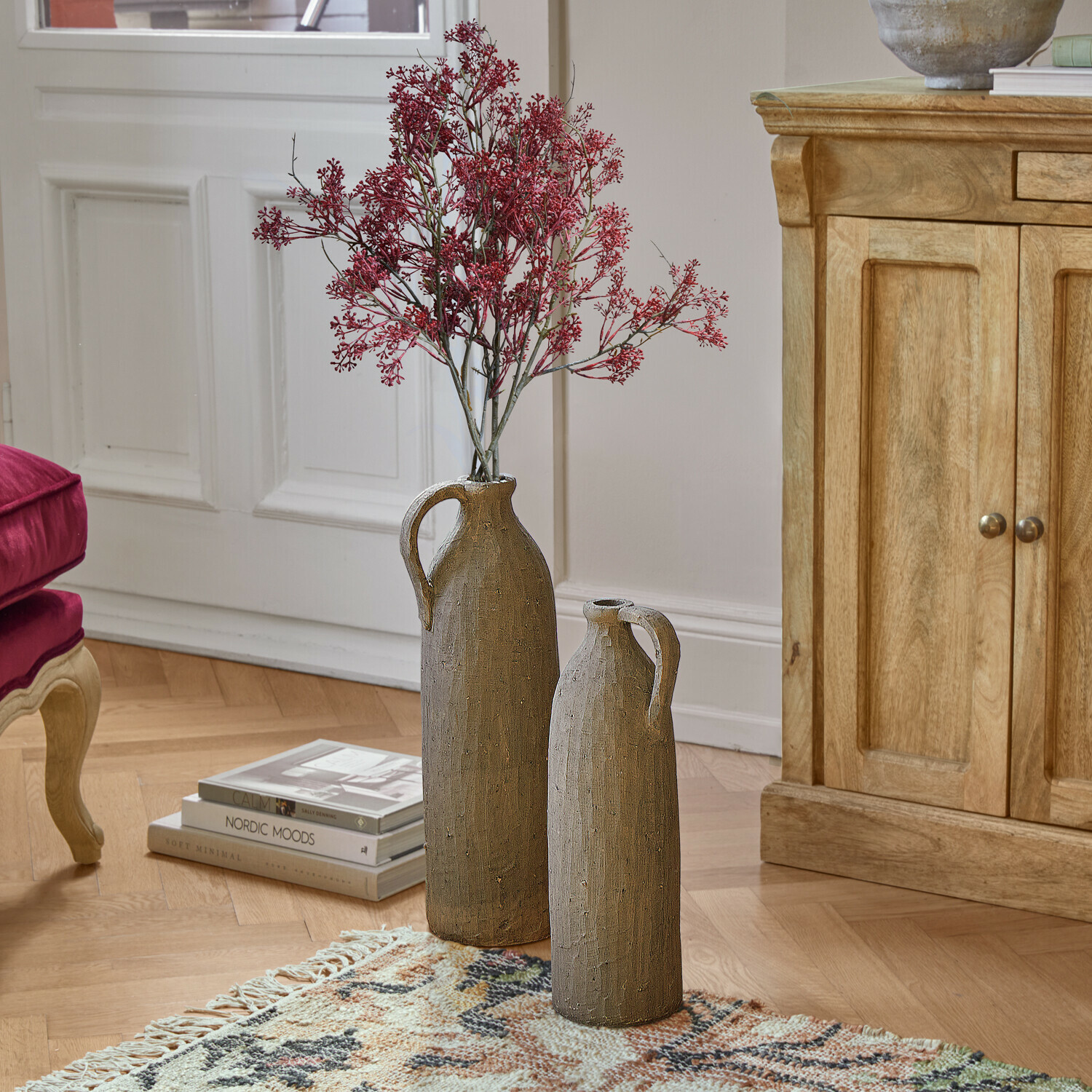 Lot de 2 vases Kalidaan