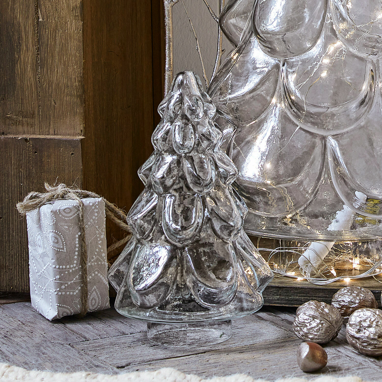 Lot de 4 sapins décoratifs Blandford