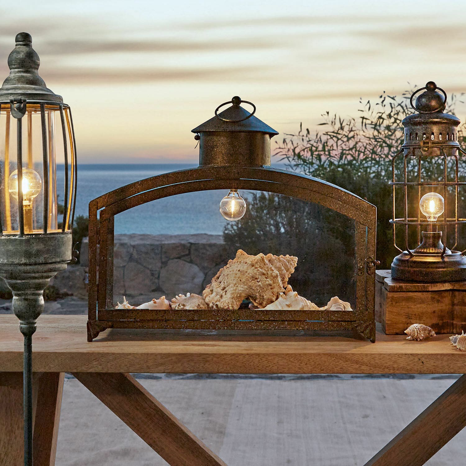 Lanterne LED rechargeable Miora
