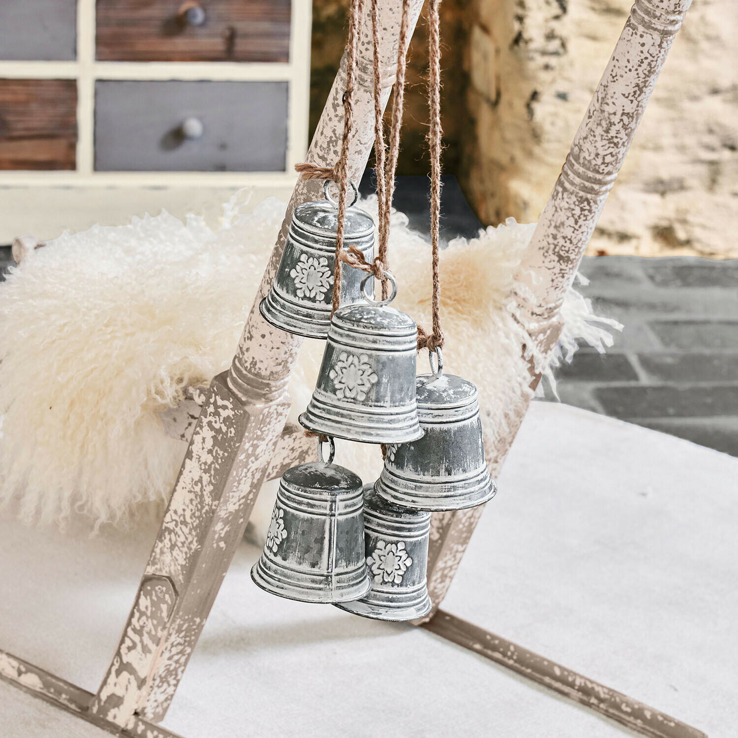 Lot de 5 cloches décoratives Kerygolds