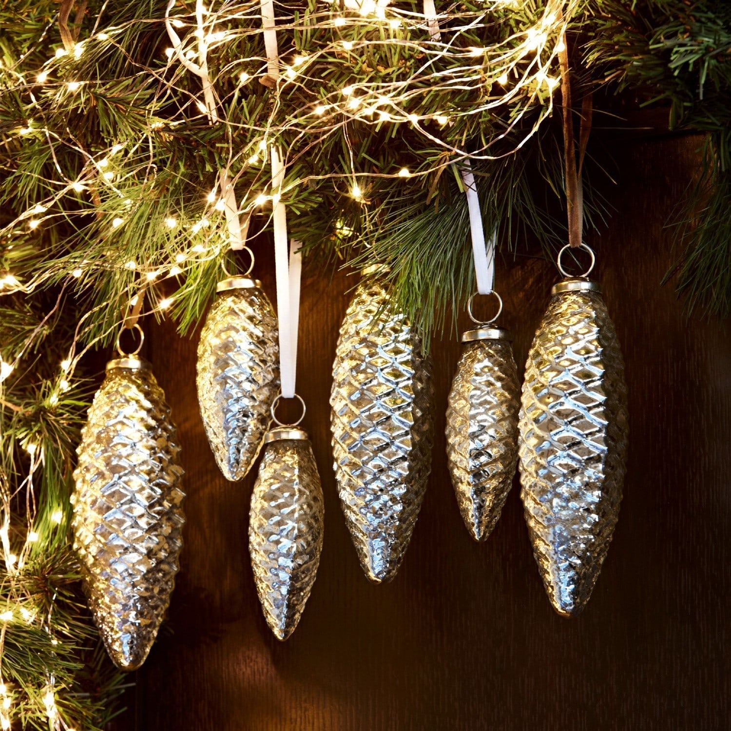 Lot de 6 décorations de Noël Bondon