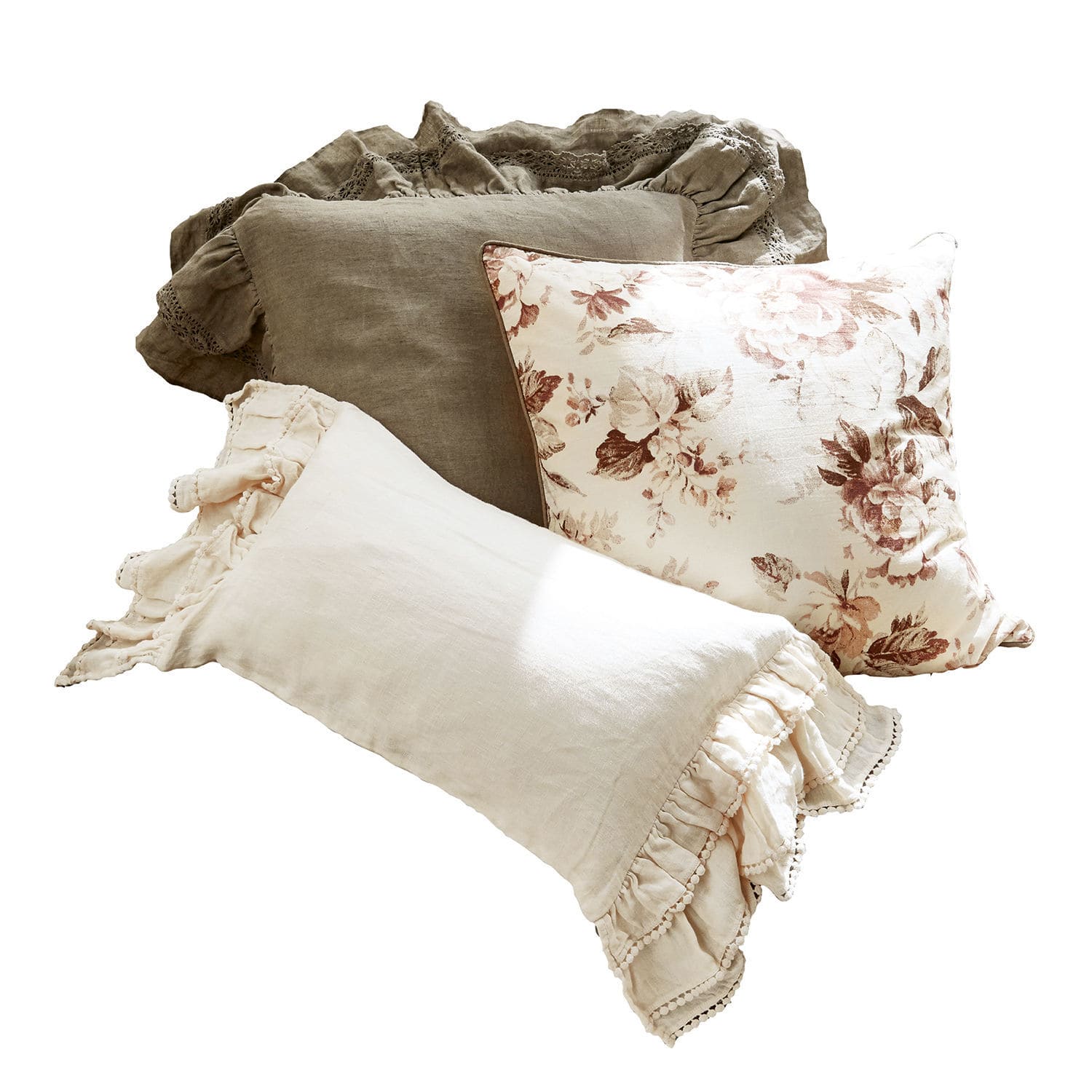 Lot de 3 housses de coussins Corbusier