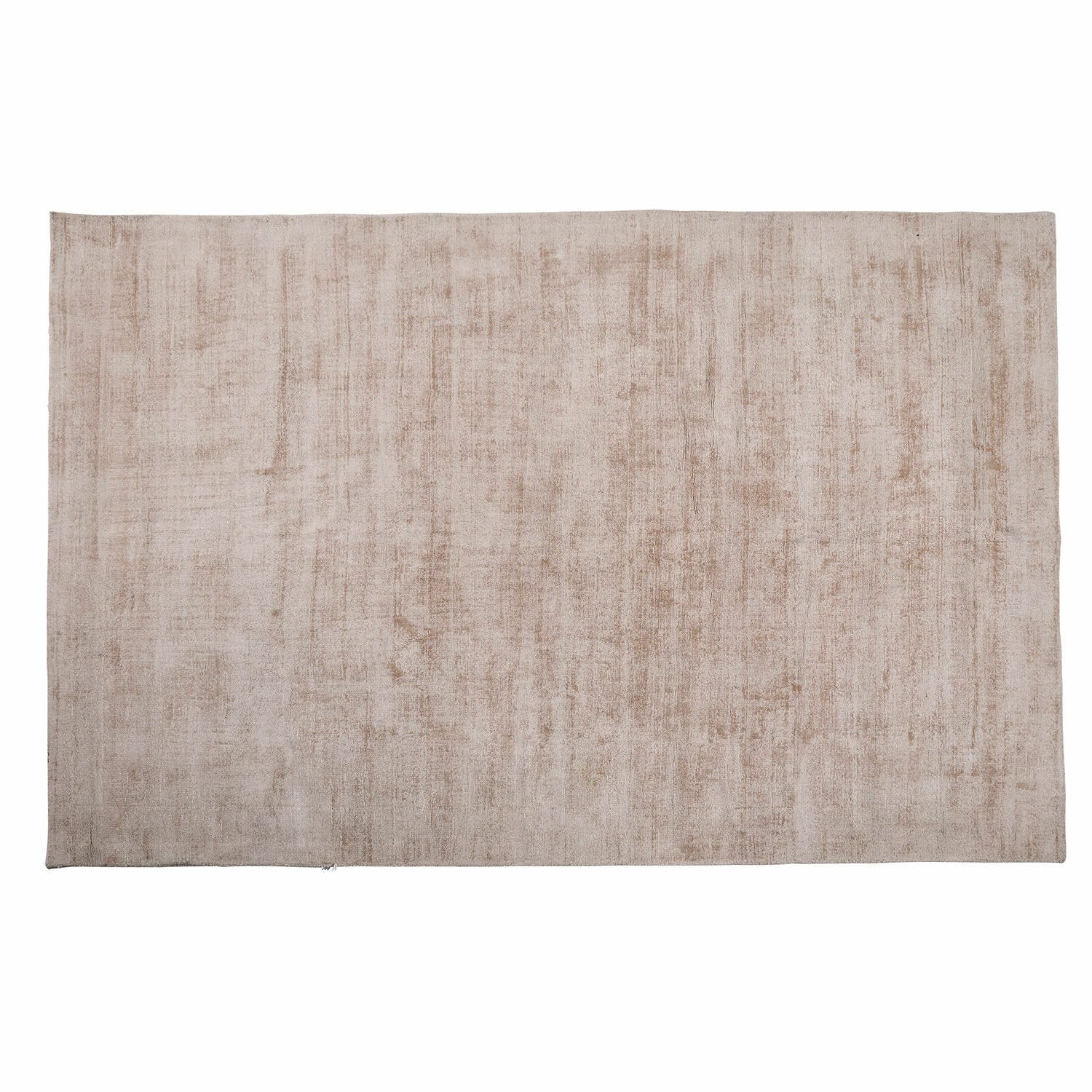 Tapis Mariselle Tapis beige en tissu doux avec texture subtile, parfait pour un intérieur moderne et élégant