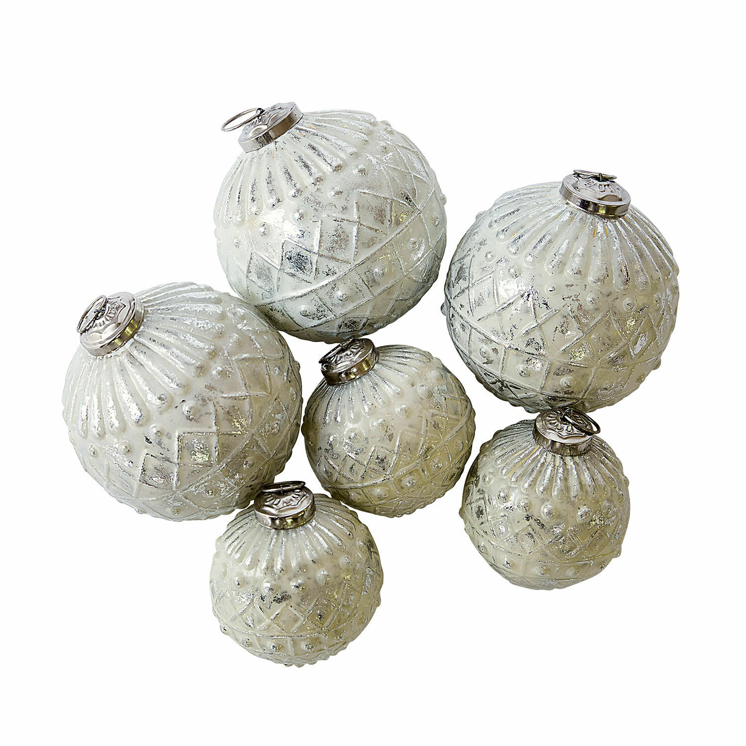 Lot de 6 décorations de Noël Gladwin