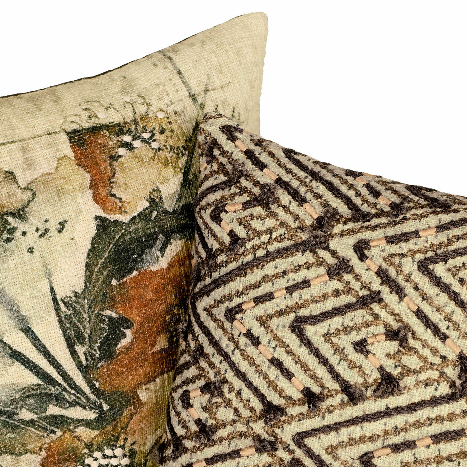 Lot de 2 housses de coussins Neela