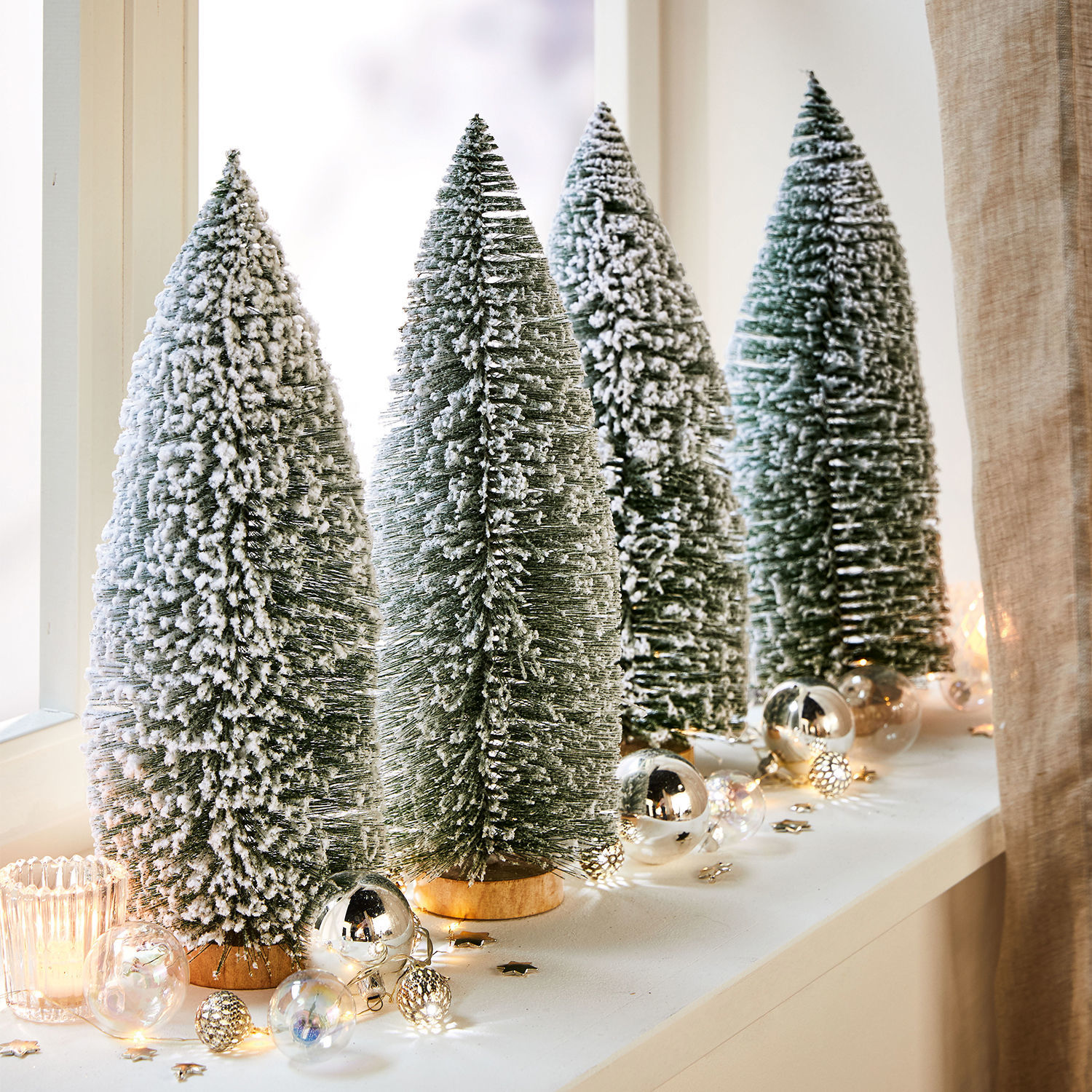 Lot de 4 arbres décoratifs Landscape