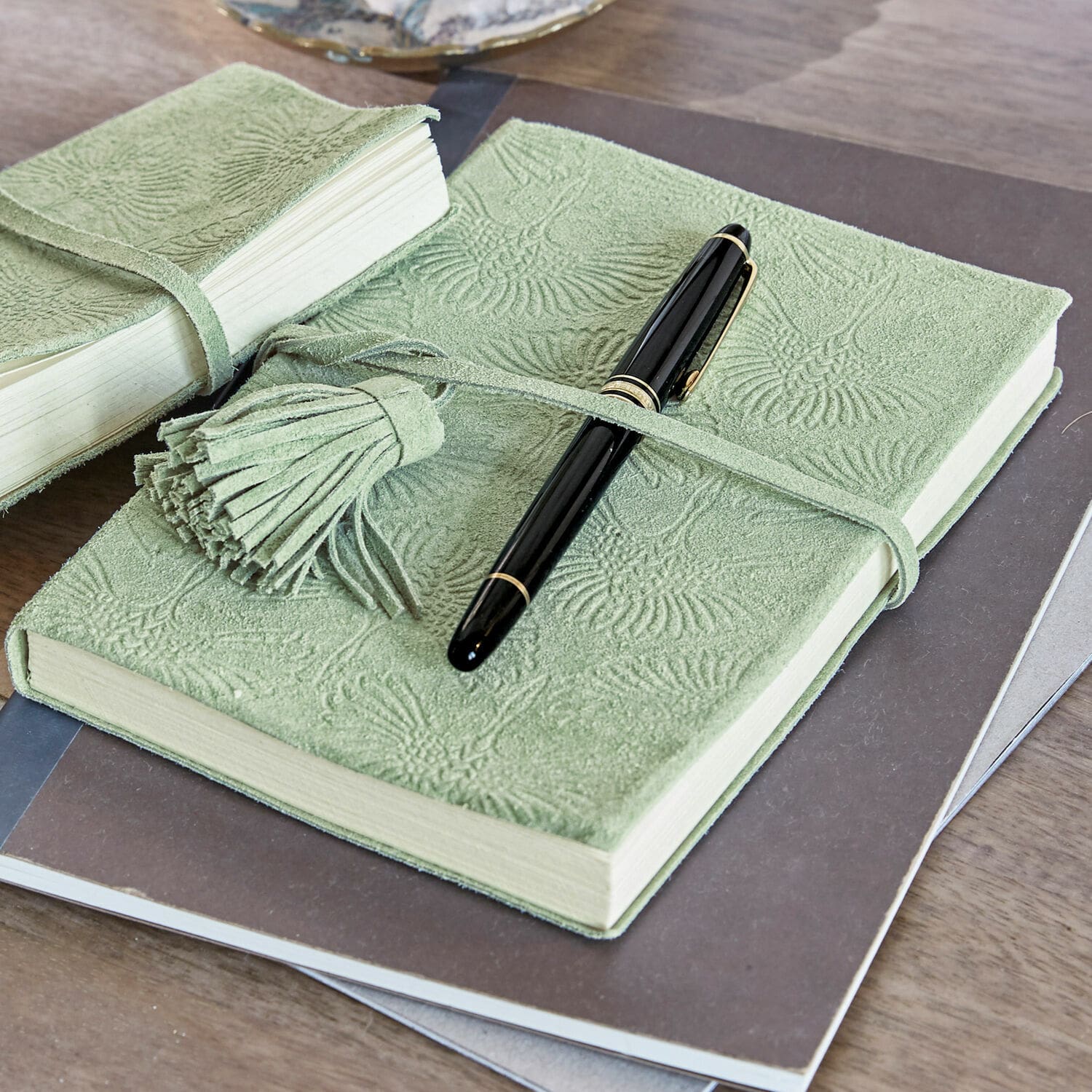 Lot de 2 calepins Houdain