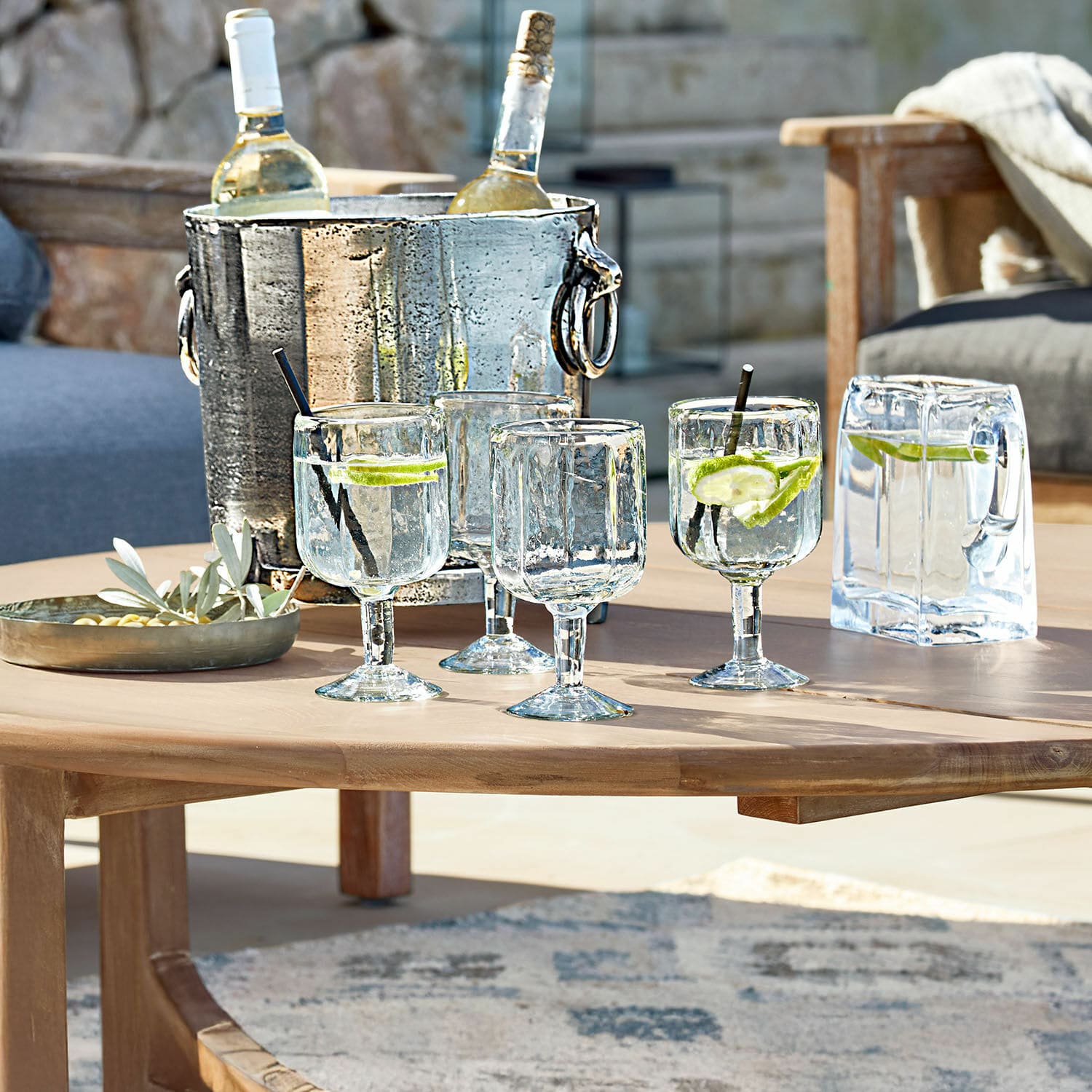 Lot de 4 verres Xenvilo