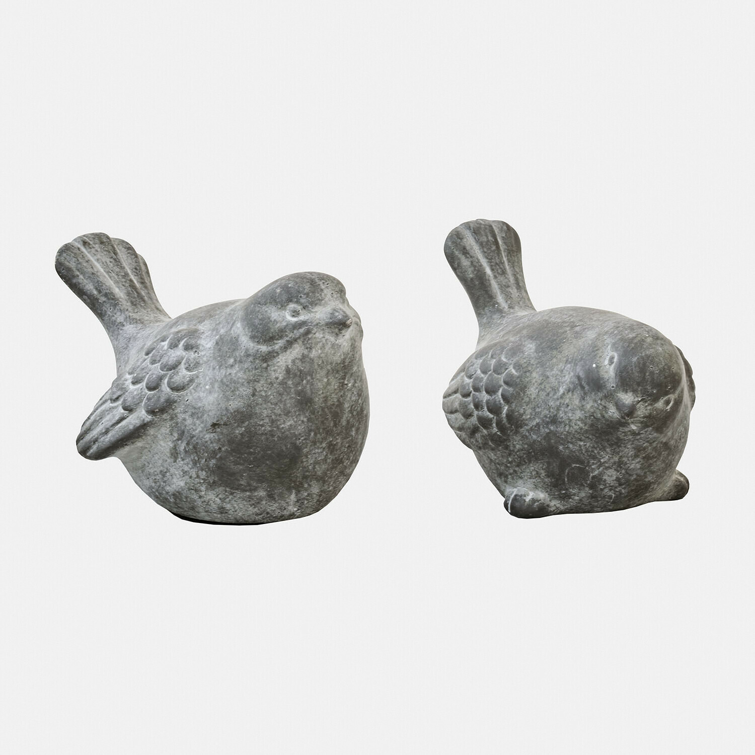 Lot de 2 oiseaux décoratifs Haldoríe