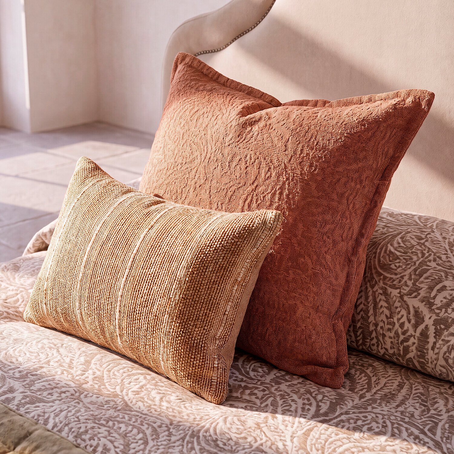 Lot de 2 housses de coussins Almivera Lot de 2 housses de coussins Almivera