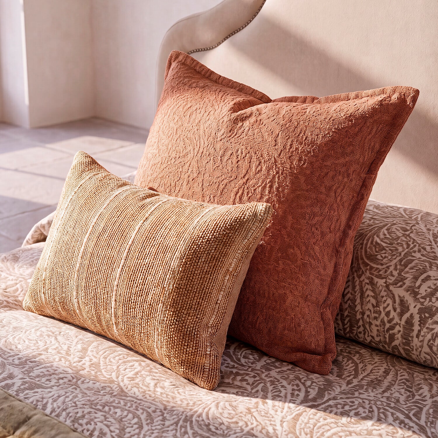 Lot de 2 housses de coussins Almivera Lot de 2 housses de coussins Almivera
