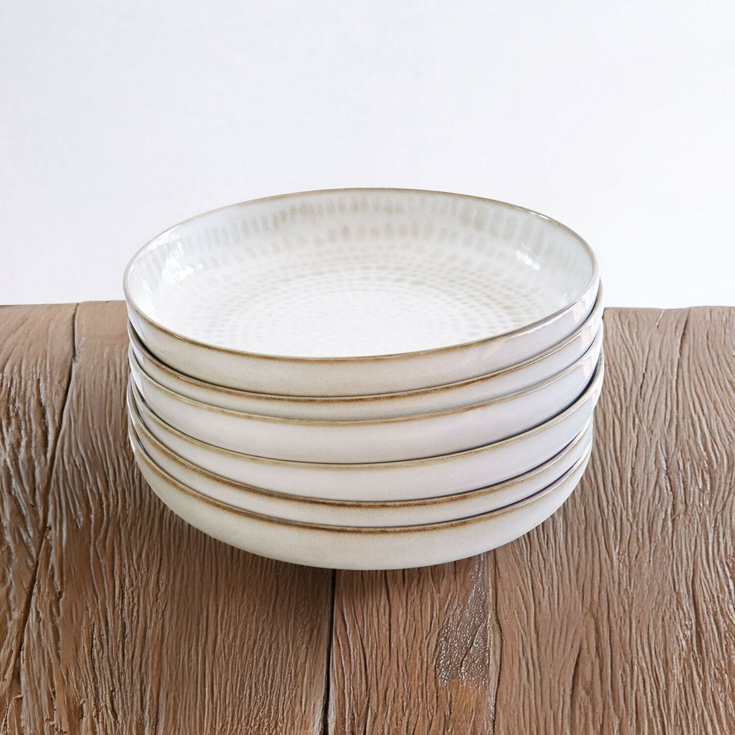 Lot de 6 assiettes creuses Marnis
