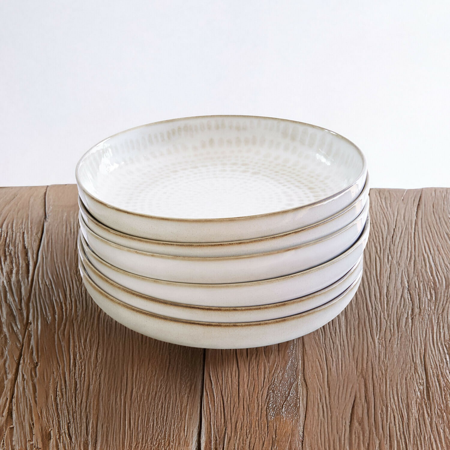 Lot de 6 assiettes creuses Marnis