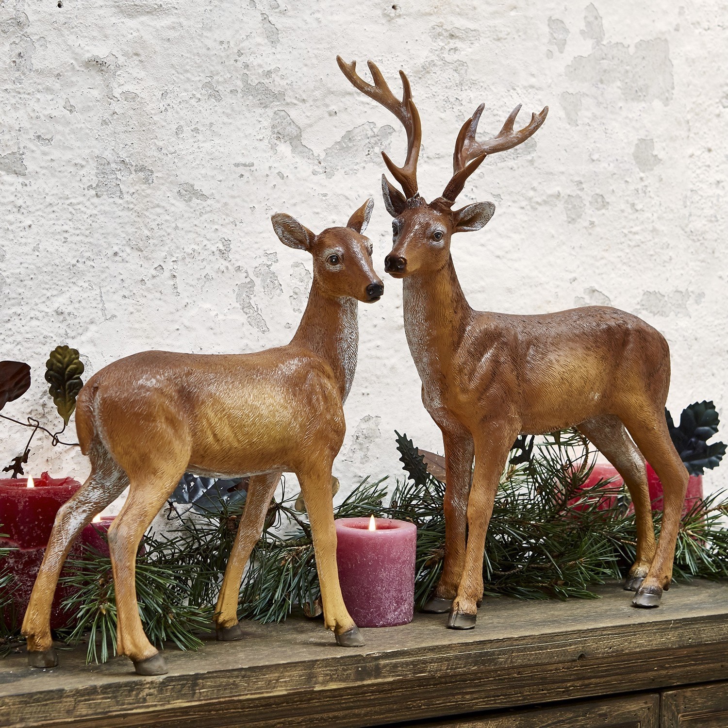 Décorations cerf + chevreuil Dunblane