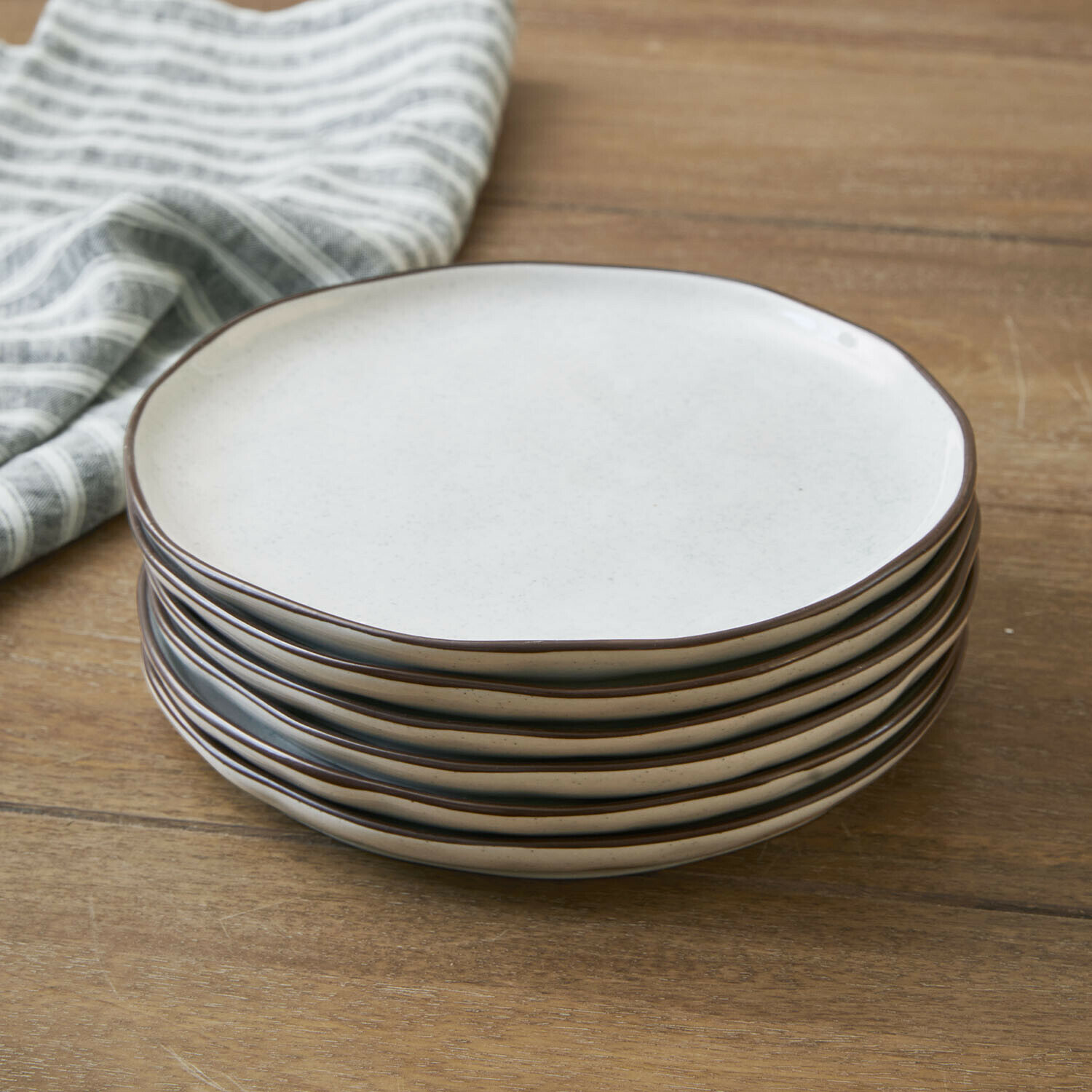 Lot de 6 assiettes à dessert Biarré