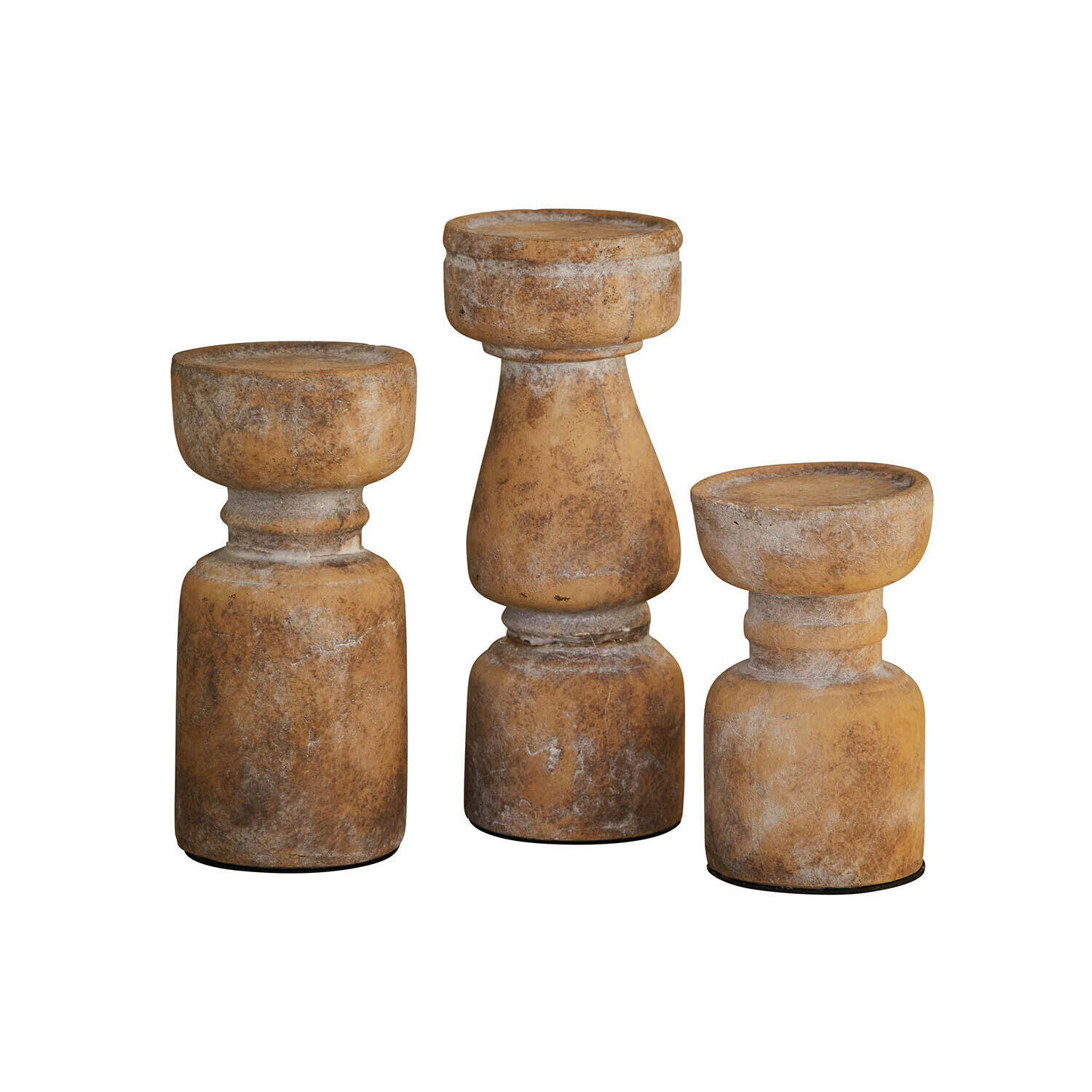 Set de 3 bougeoirs Talona