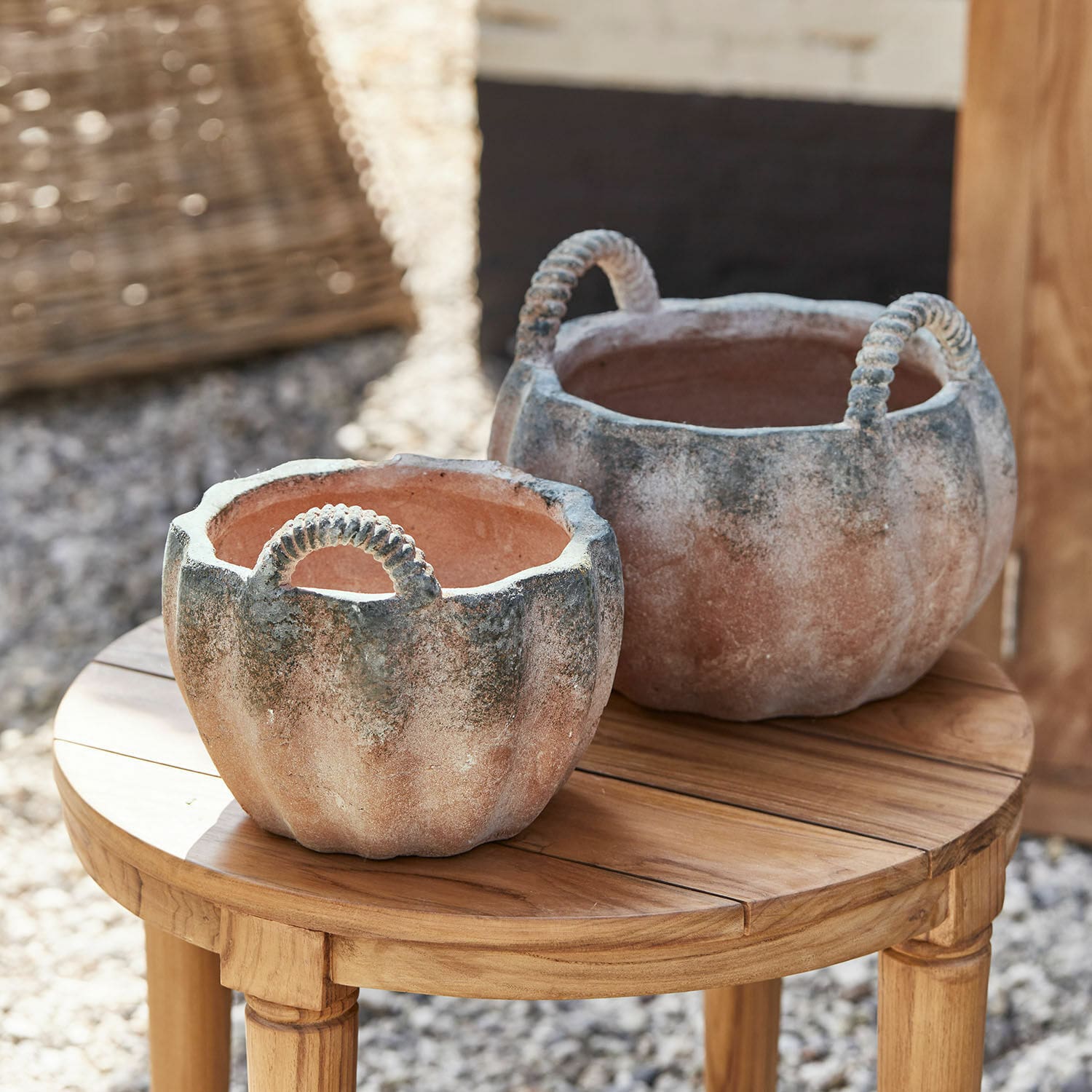 Lot de 2 cache-pots Coudrelle