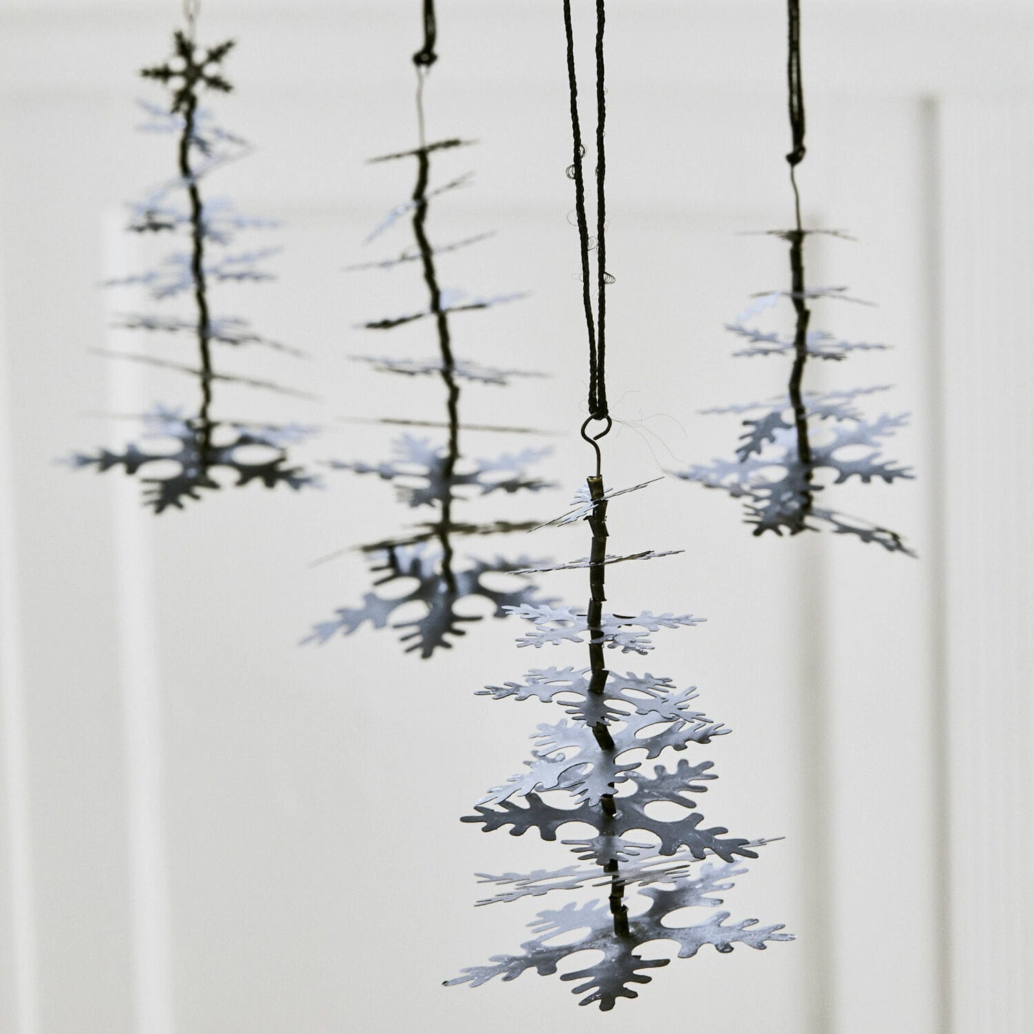 Lot de 4 sapins décoratifs Hermel