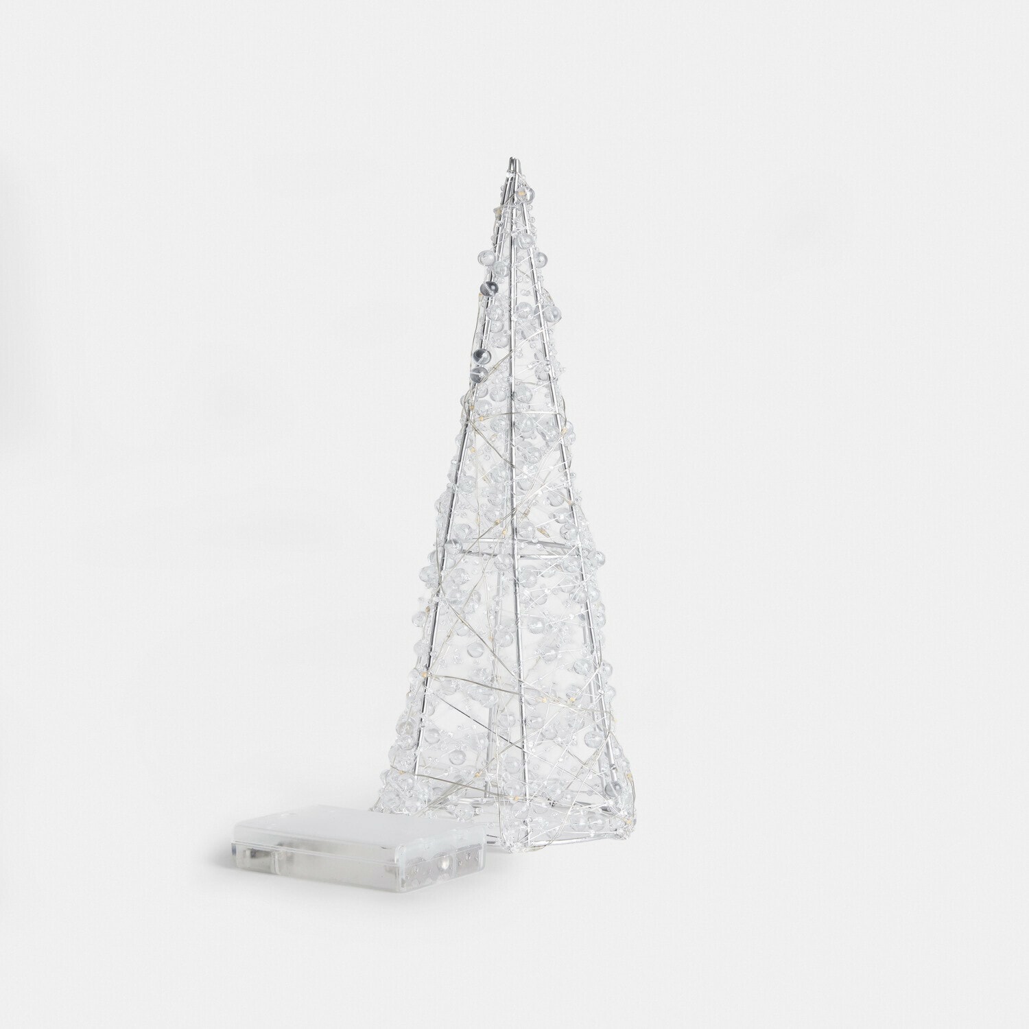 Lot de 6 sapins à LED Féelisse