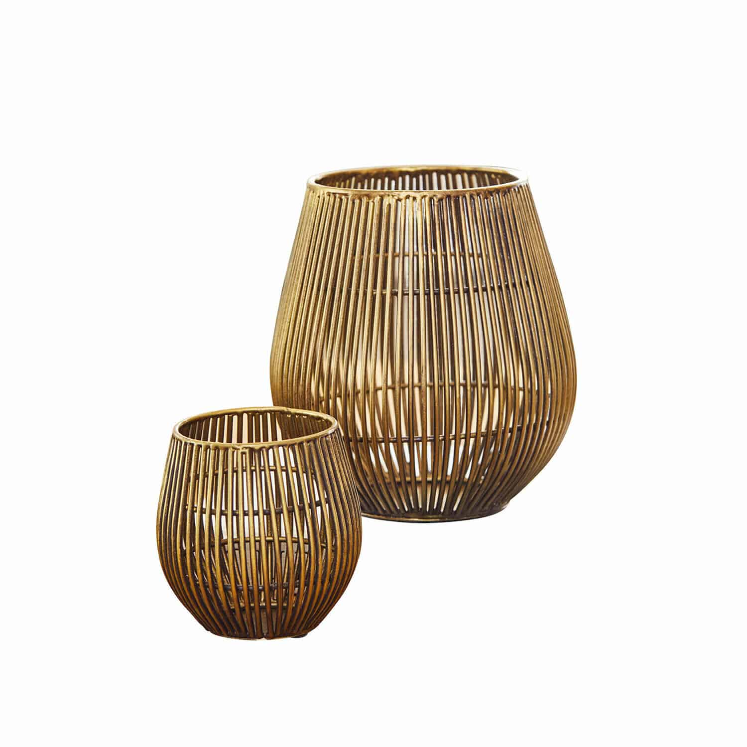 Lot de 2 photophores Pontarino