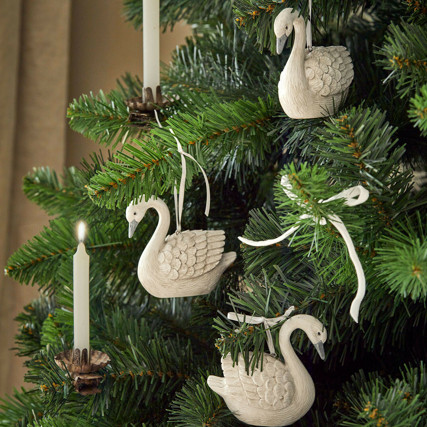 Lot de 3 décorations à suspendre Elarin