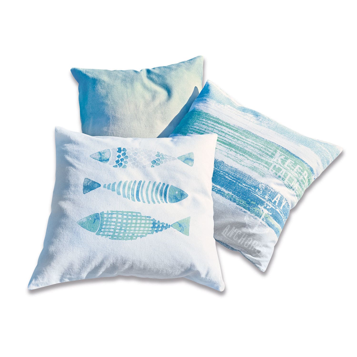 Lot de 3 housses de coussins Shad