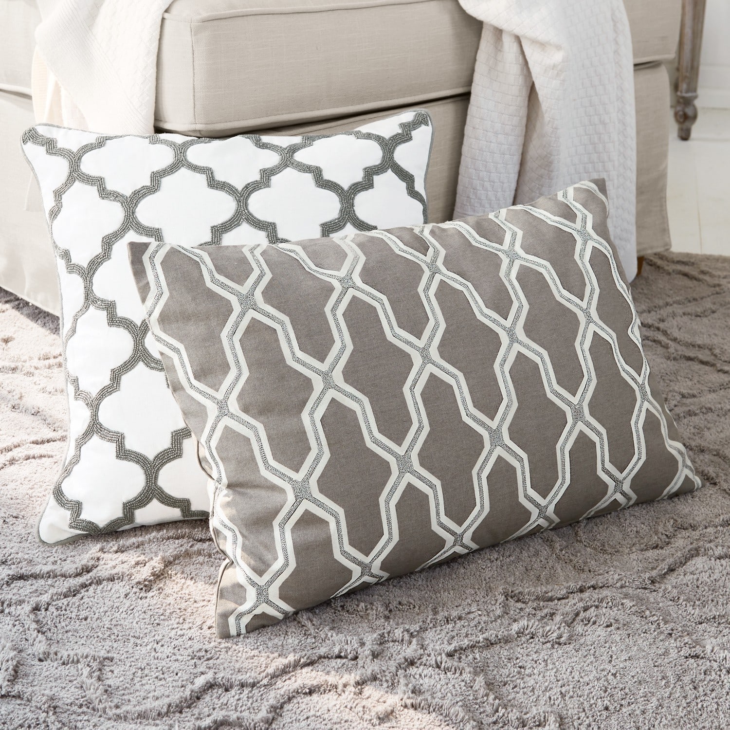 Lot de 2 coussins Soraya