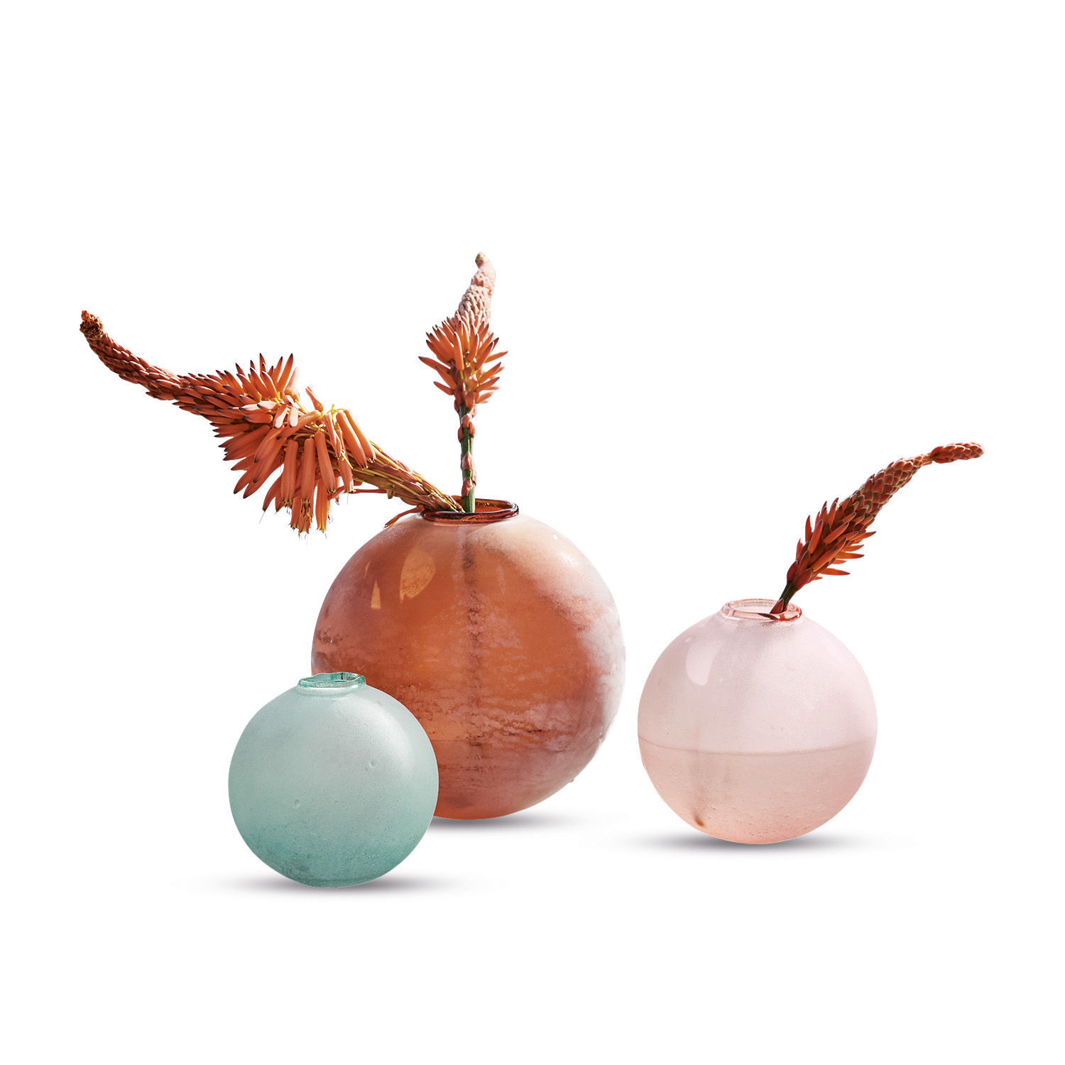 Lot de 3 vases Avian