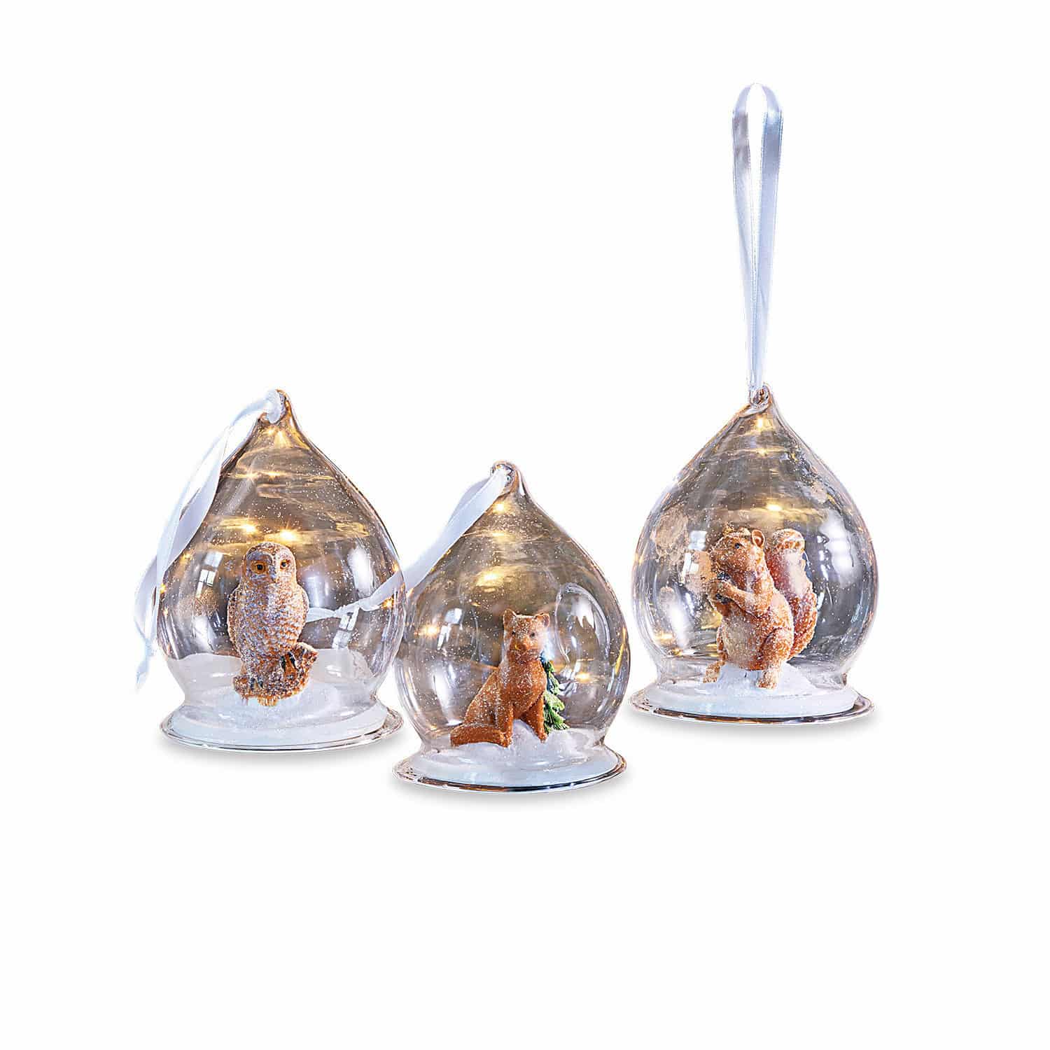Lot de 3 décorations de Noël Hazelwood